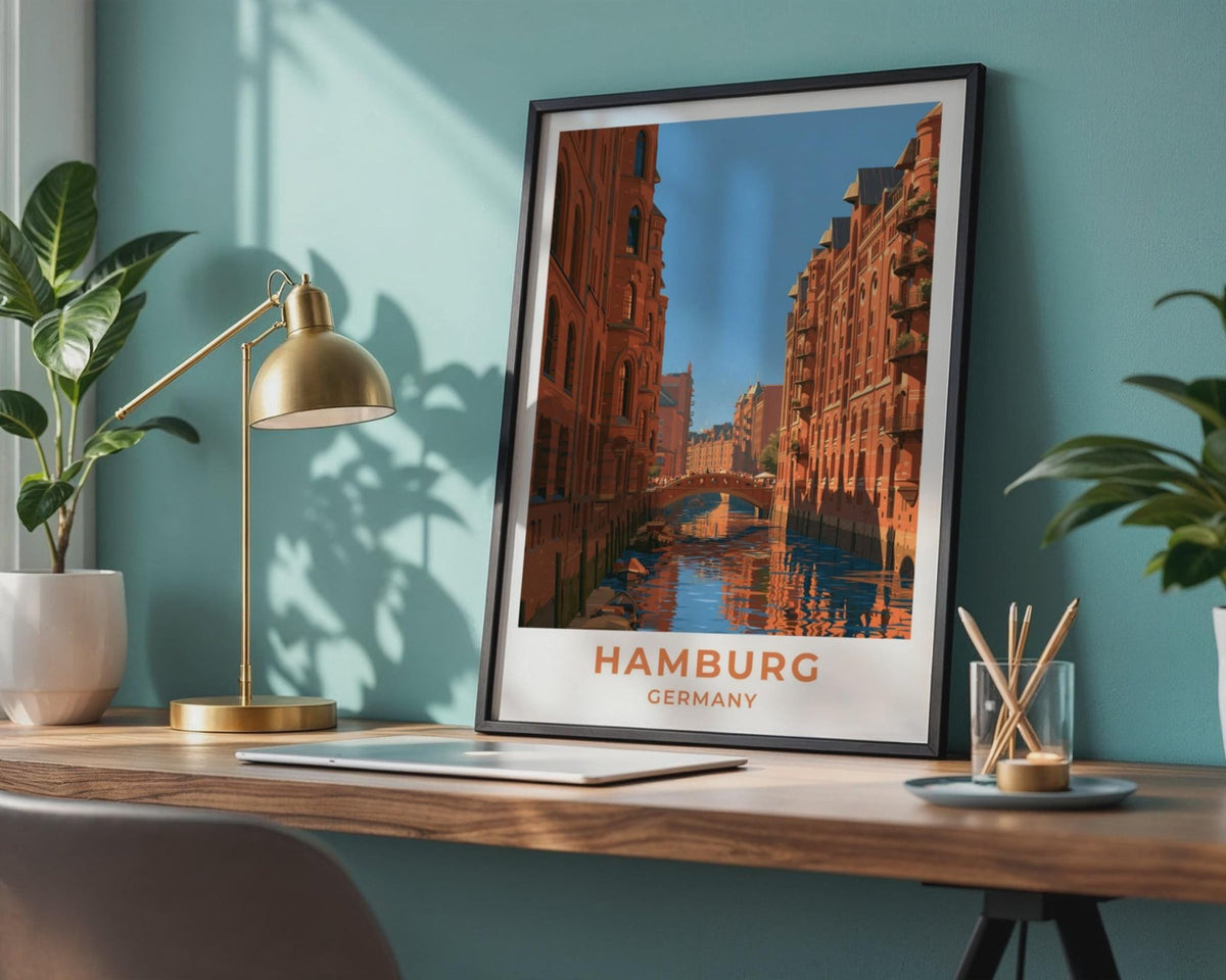 Hamburg Poster - WanderWall