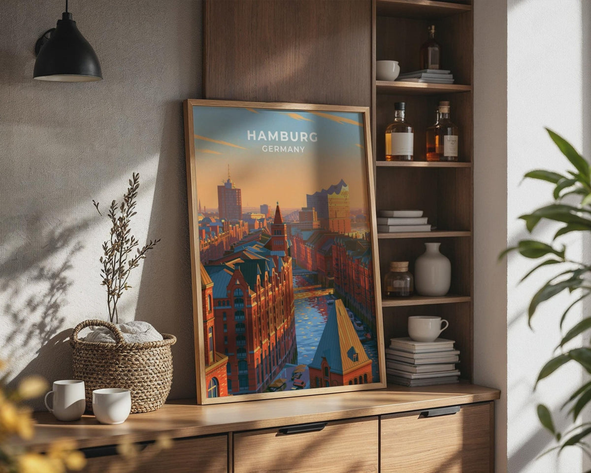 Hamburg Poster - WanderWall