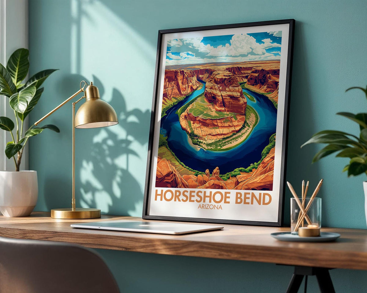 Horseshoe Bend Poster - WanderWall