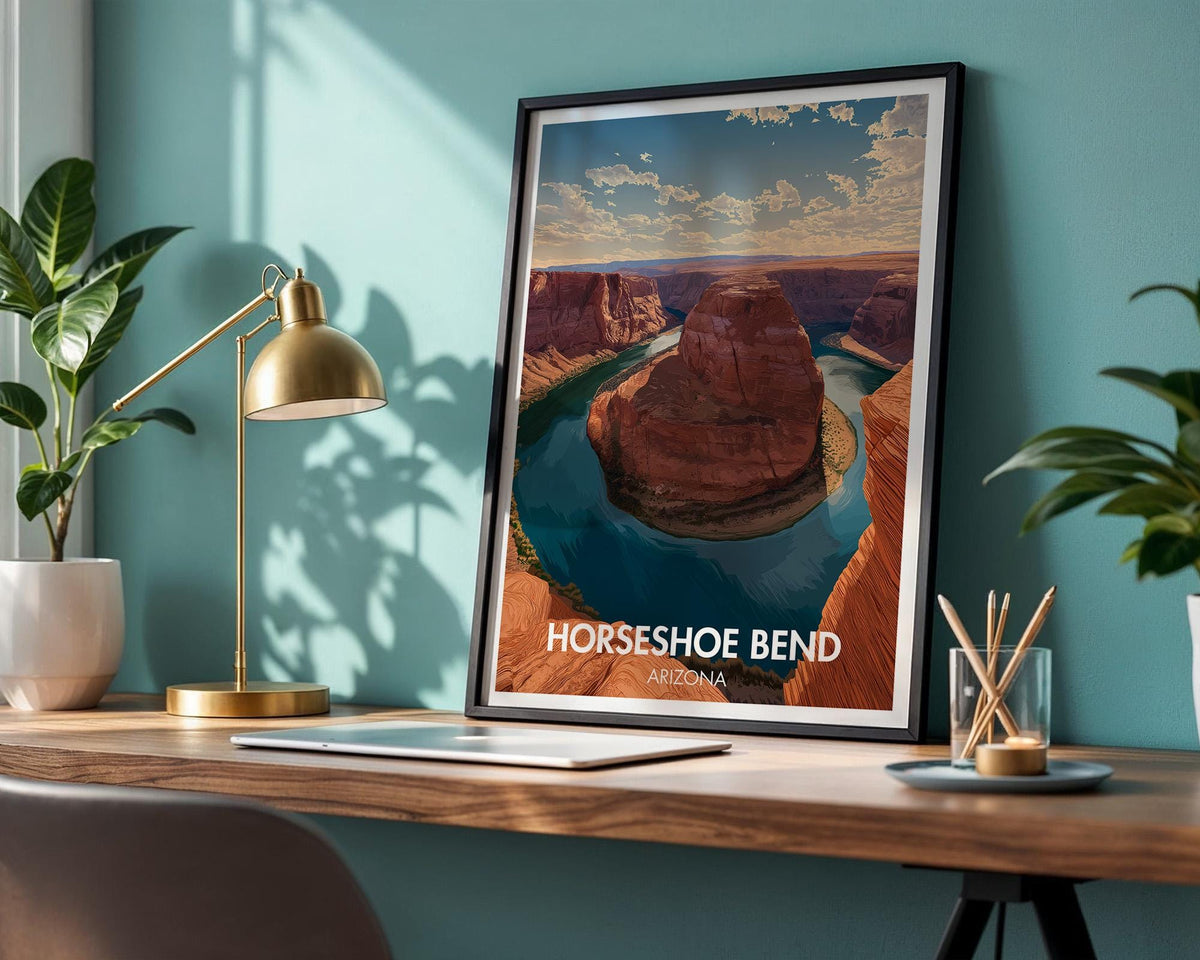 Horseshoe Bend Poster - WanderWall