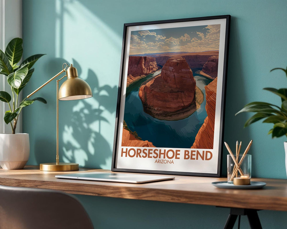 Horseshoe Bend Poster - WanderWall