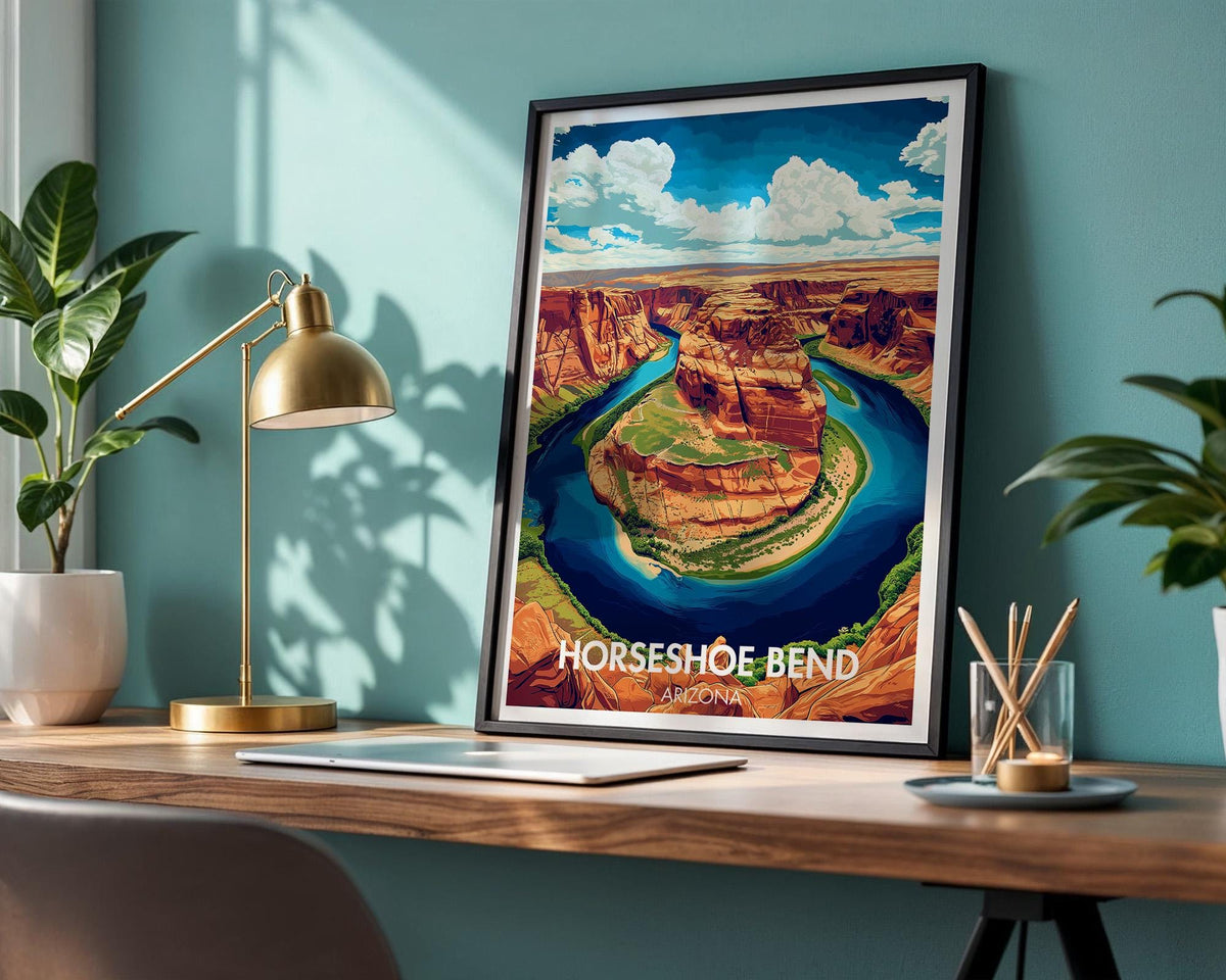Horseshoe Bend Poster - WanderWall