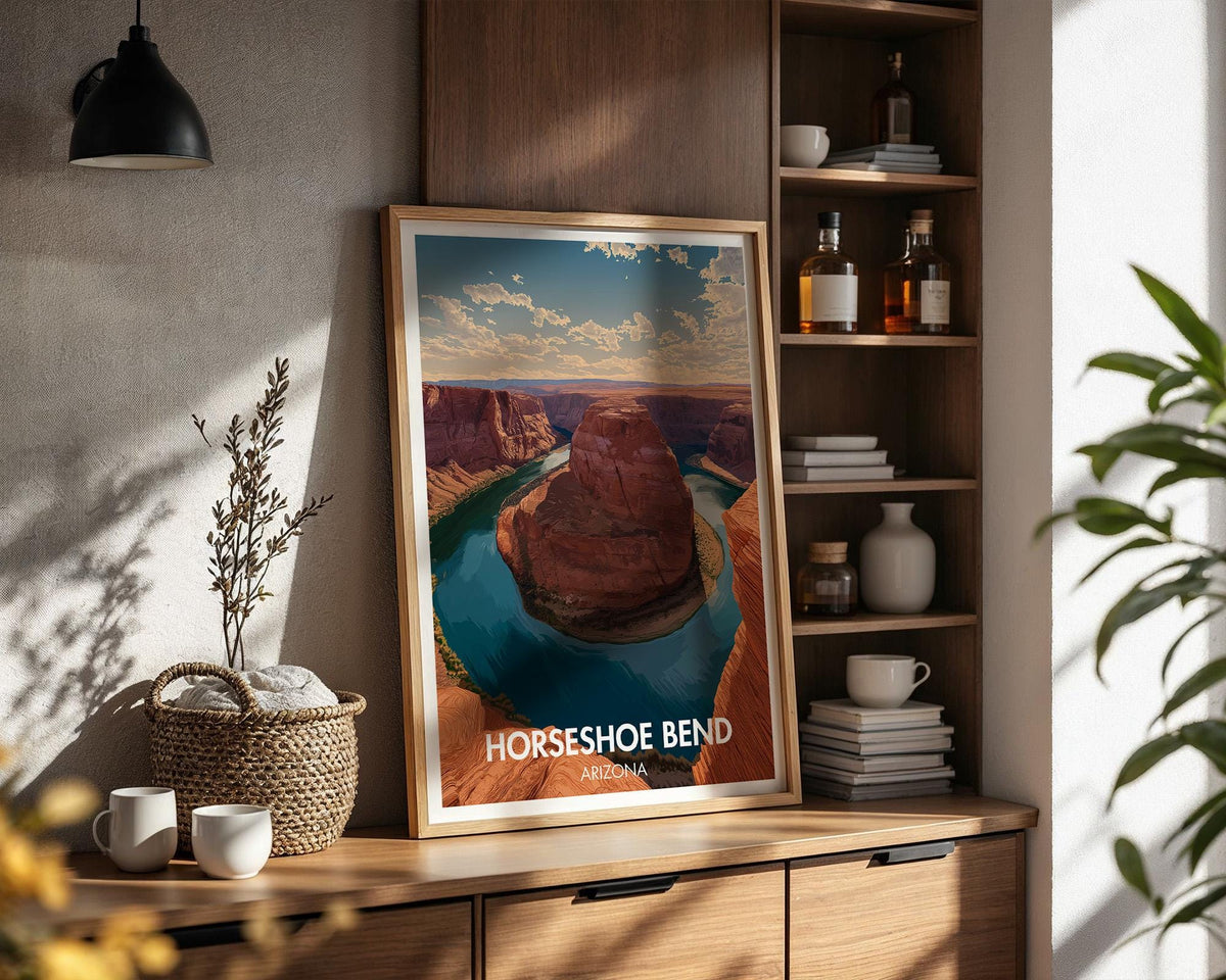 Horseshoe Bend Poster - WanderWall