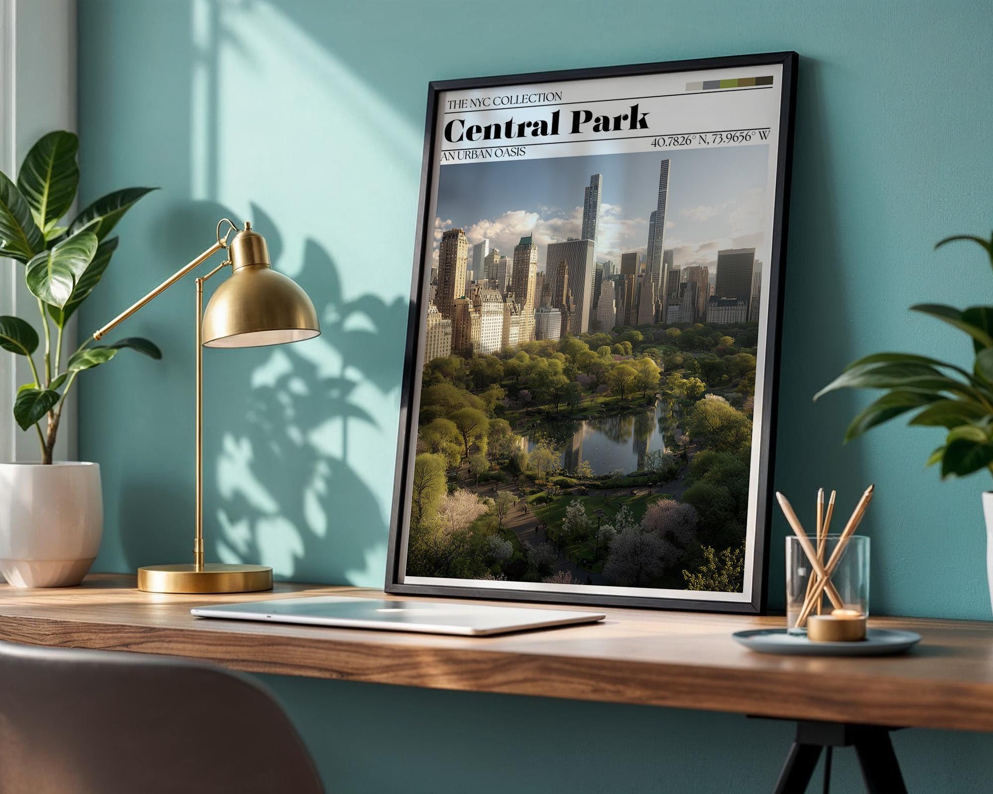 Central Park Poster – New York City Wall Art Print