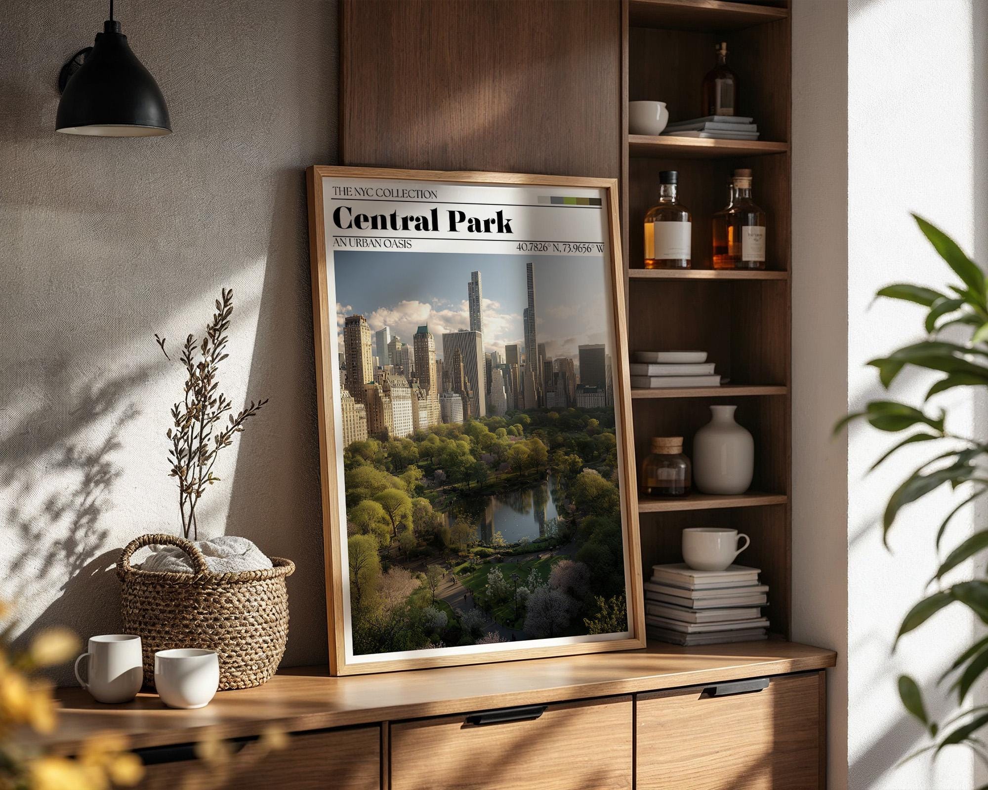 Central Park Poster – New York City Wall Art Print