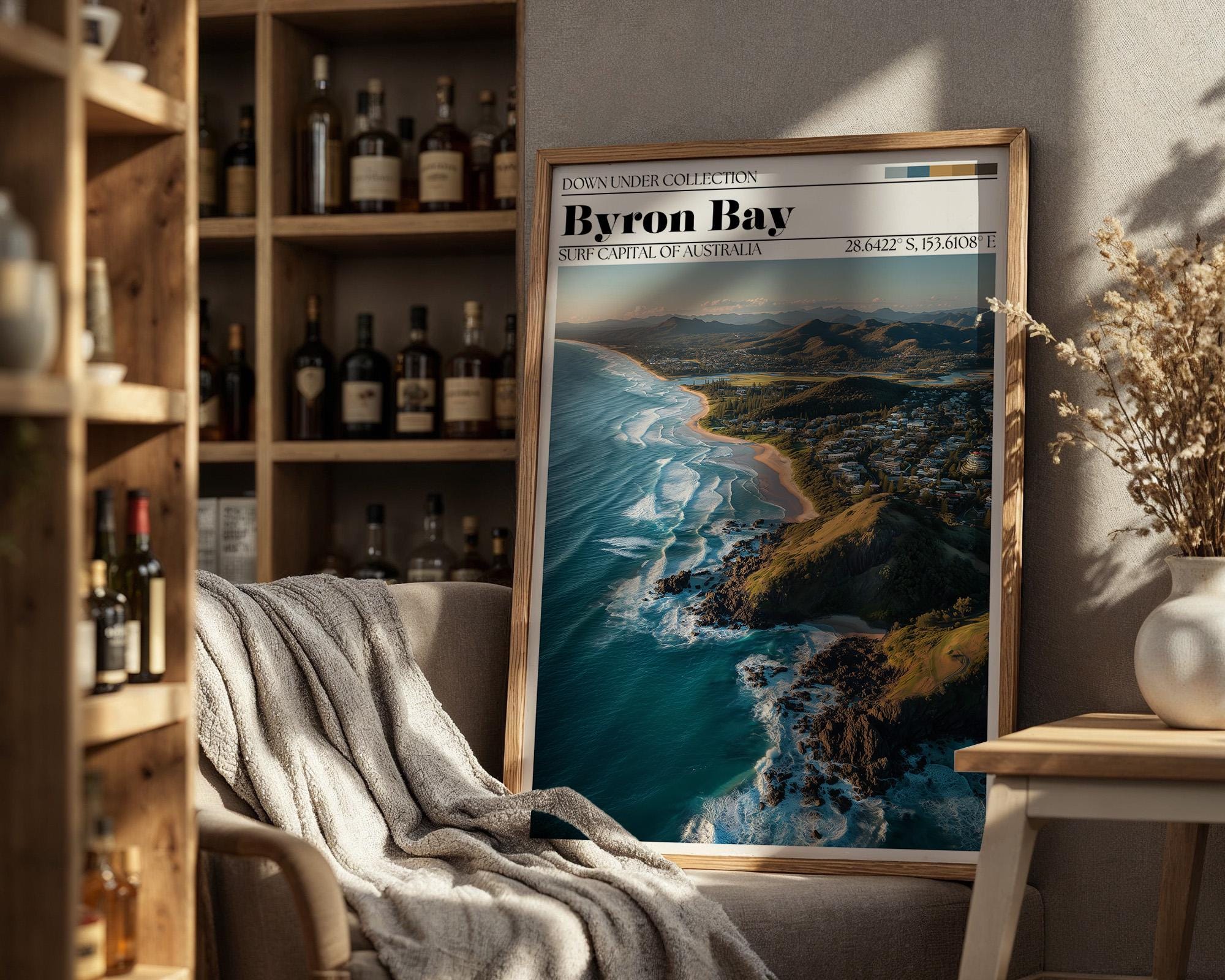 Byron Bay Poster - Australia Travel Wall Art Print