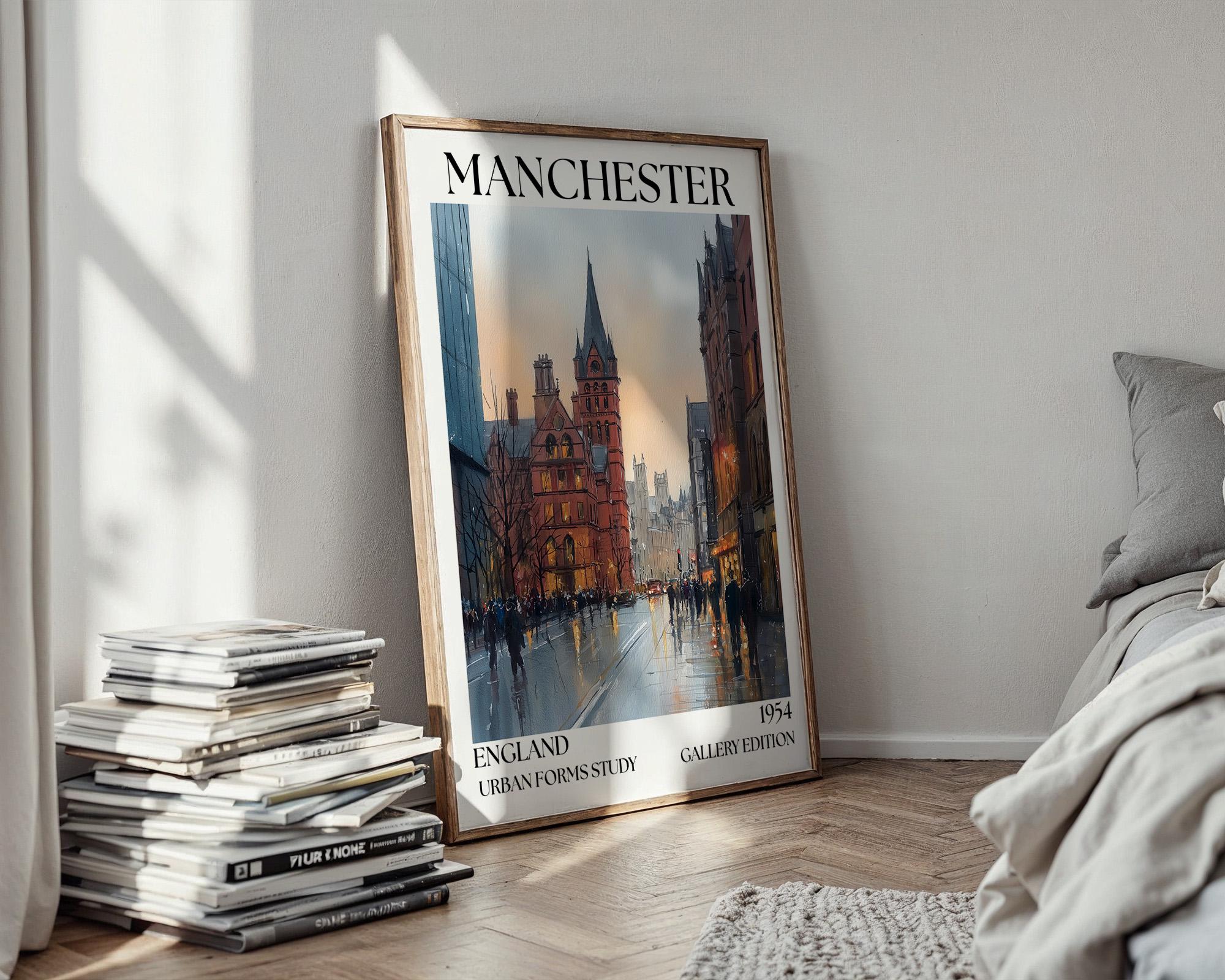 Manchester Henri Mattise Poster - Manchester, UK Wall Art