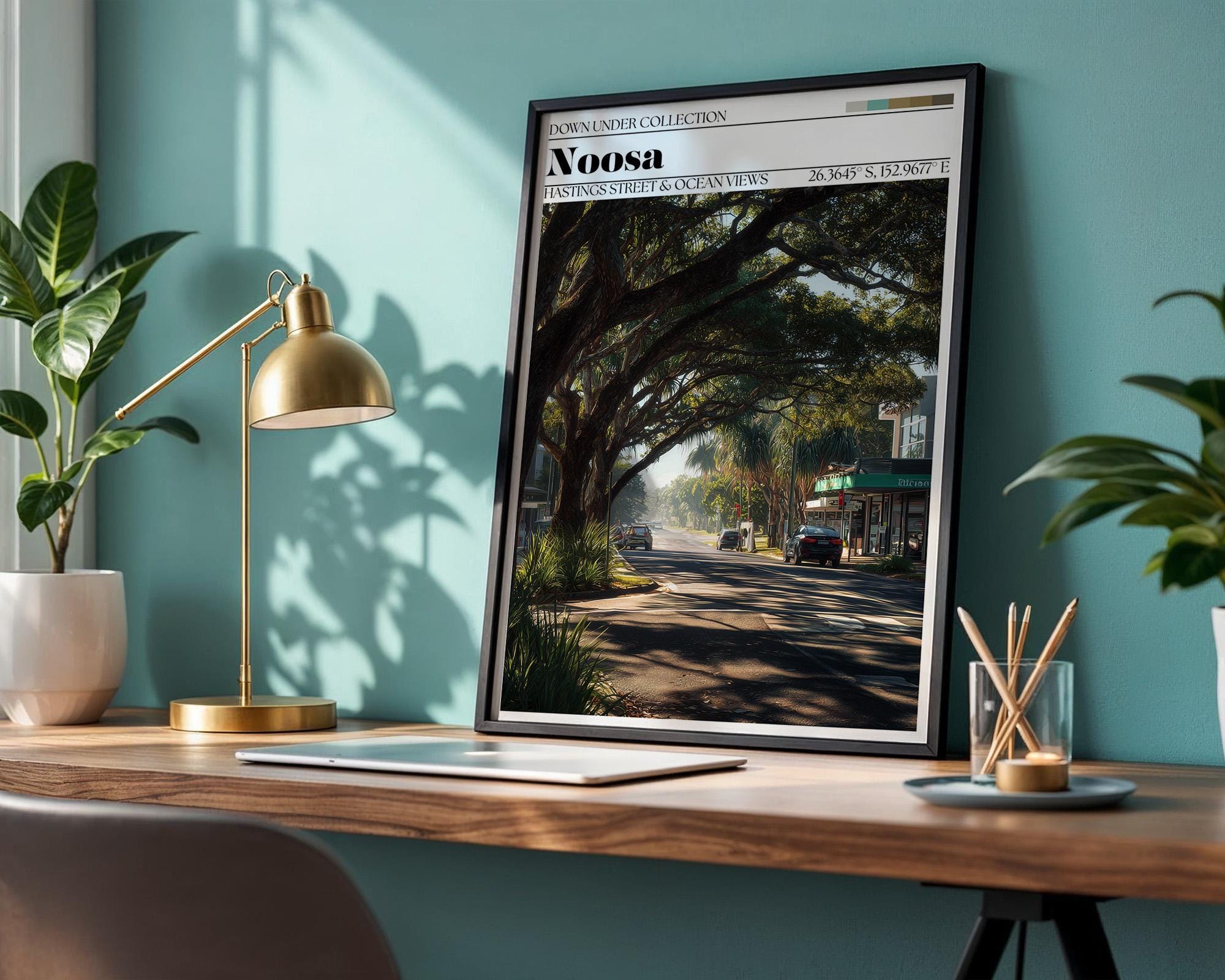 Noosa Poster – Sunshine Coast Print - Australia Travel Wall Art