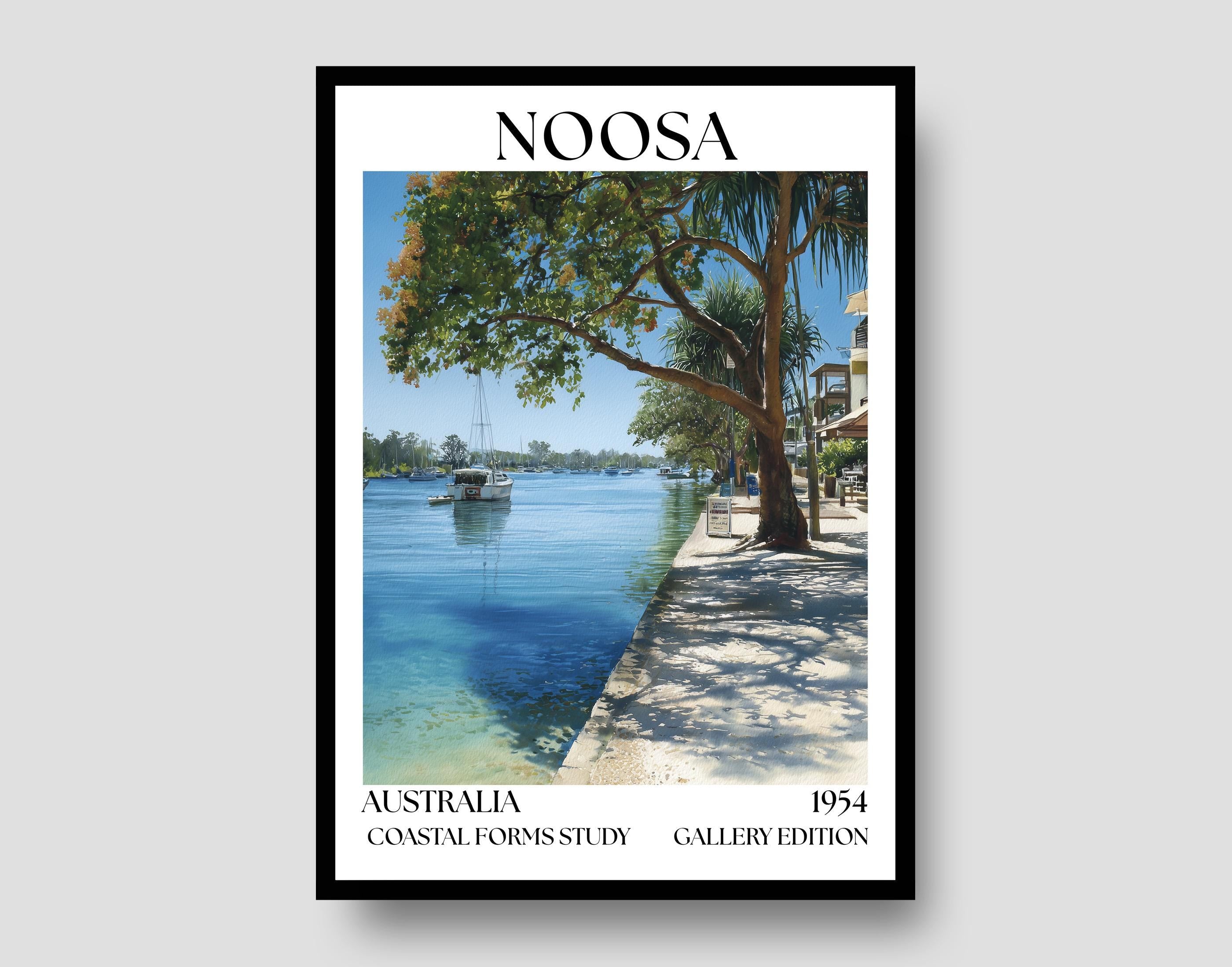 Noosa Henri Mattise Poster - Queensland, Australia Wall Art Print