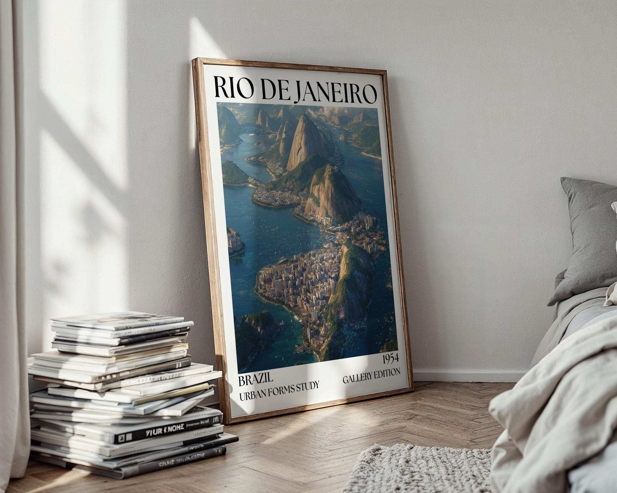 Rio de Janeiro Henri Mattise Poster – Rio Travel Wall Art