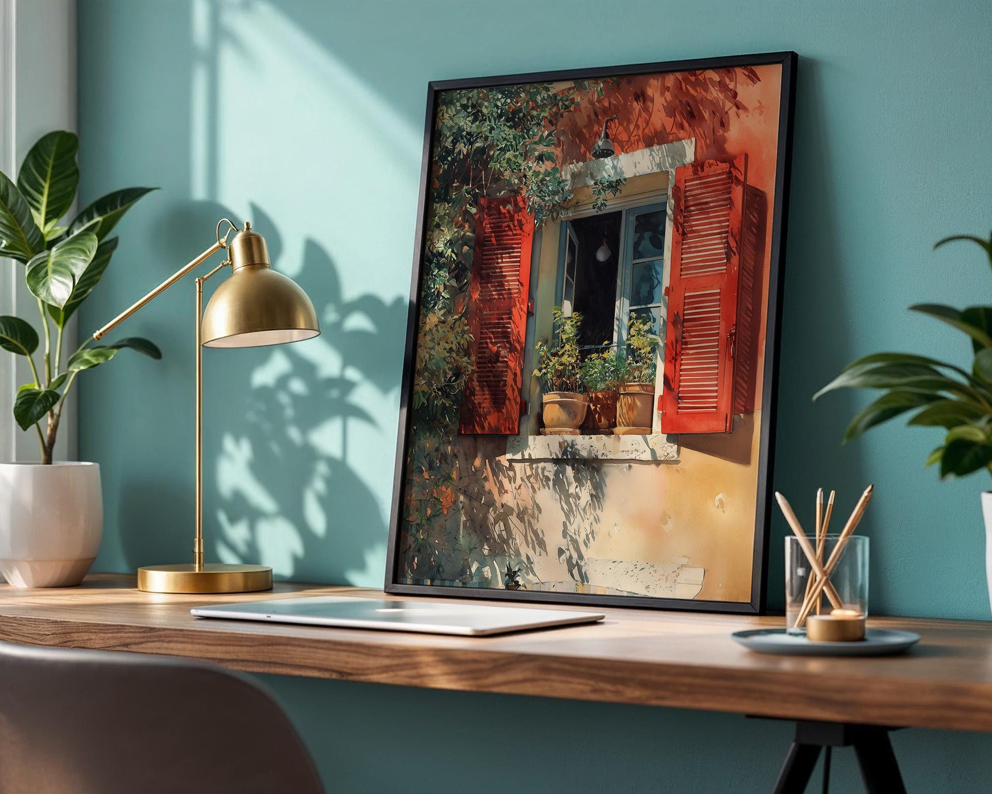 French Riviera Open Window Henri Mattise Poster - French Wall Art Print