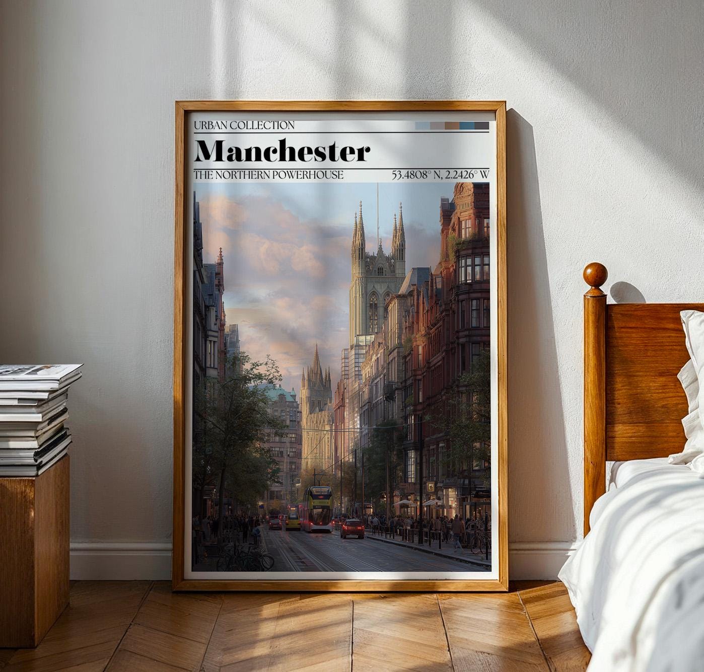 Manchester Travel Poster - Manchester Wall Art Print