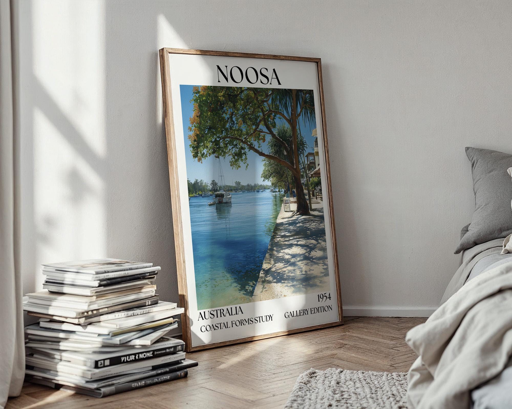 Noosa Henri Mattise Poster - Queensland, Australia Wall Art Print