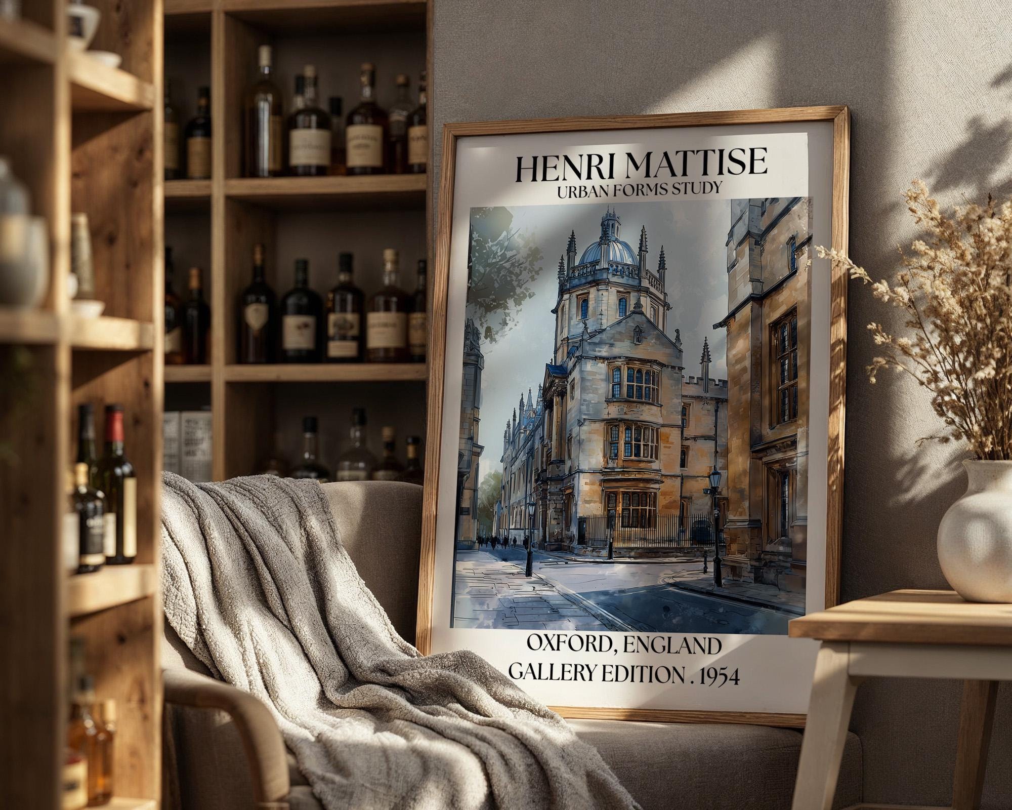 Henri Mattise Oxford University Poster - Oxford Travel Wall Art