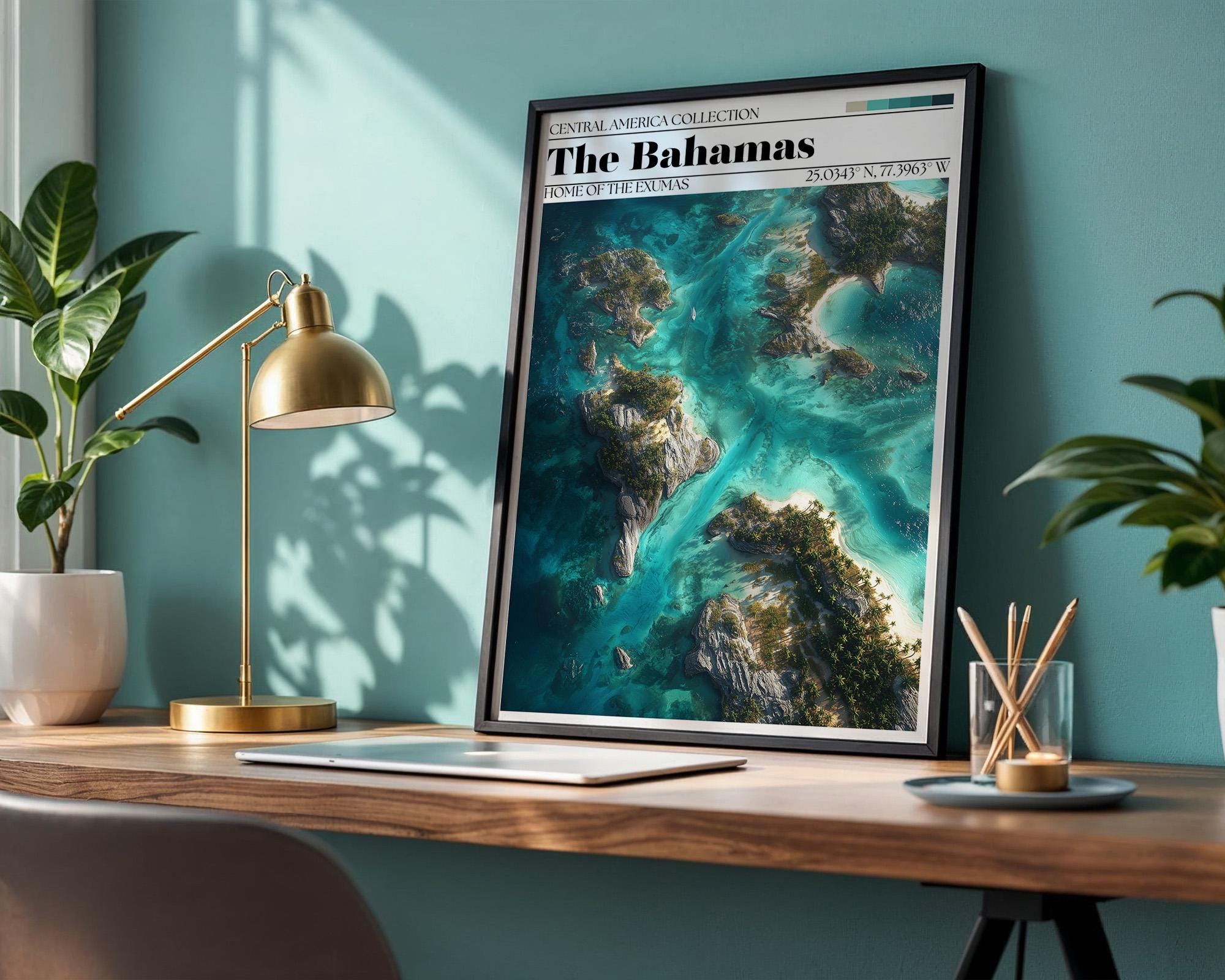 Bahamas Travel Poster - Bahamas Wall Art Print