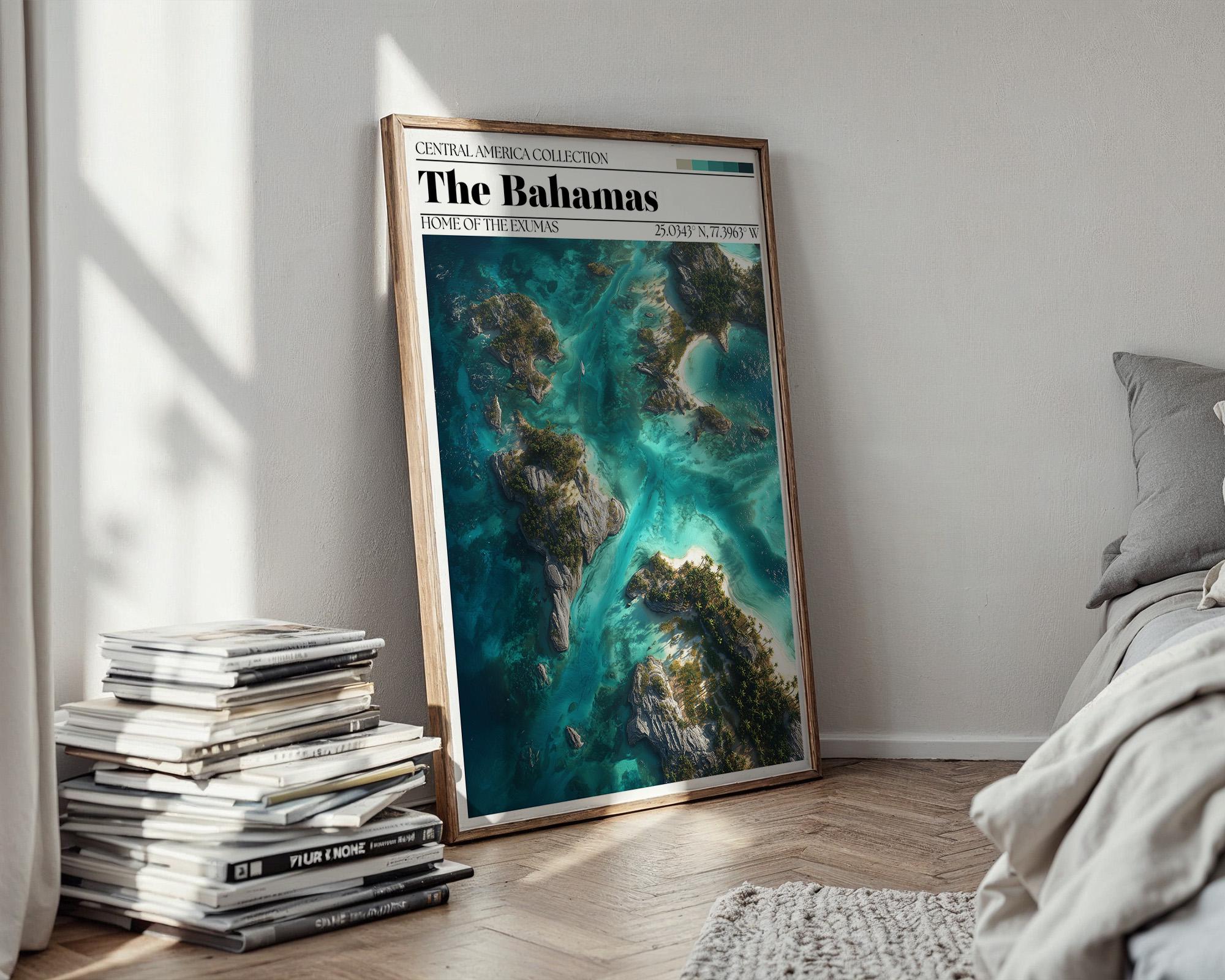 Bahamas Travel Poster - Bahamas Wall Art Print