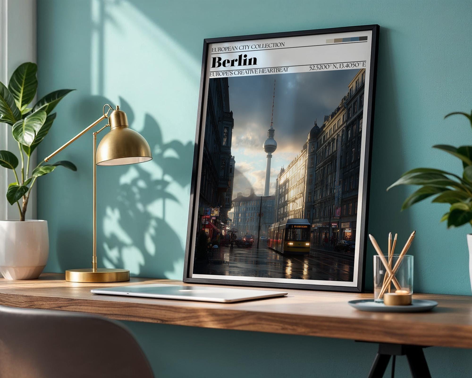Berlin Travel Poster - Germany Wall Art Print