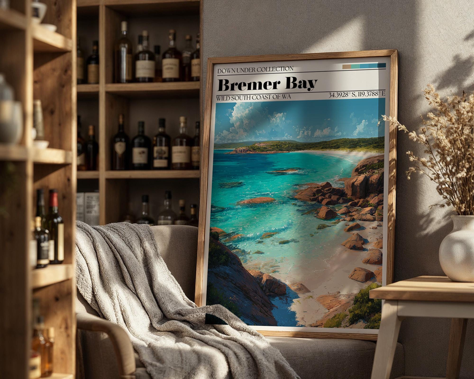 Bremer Bay Australia Poster – Western Australia Coastal Print