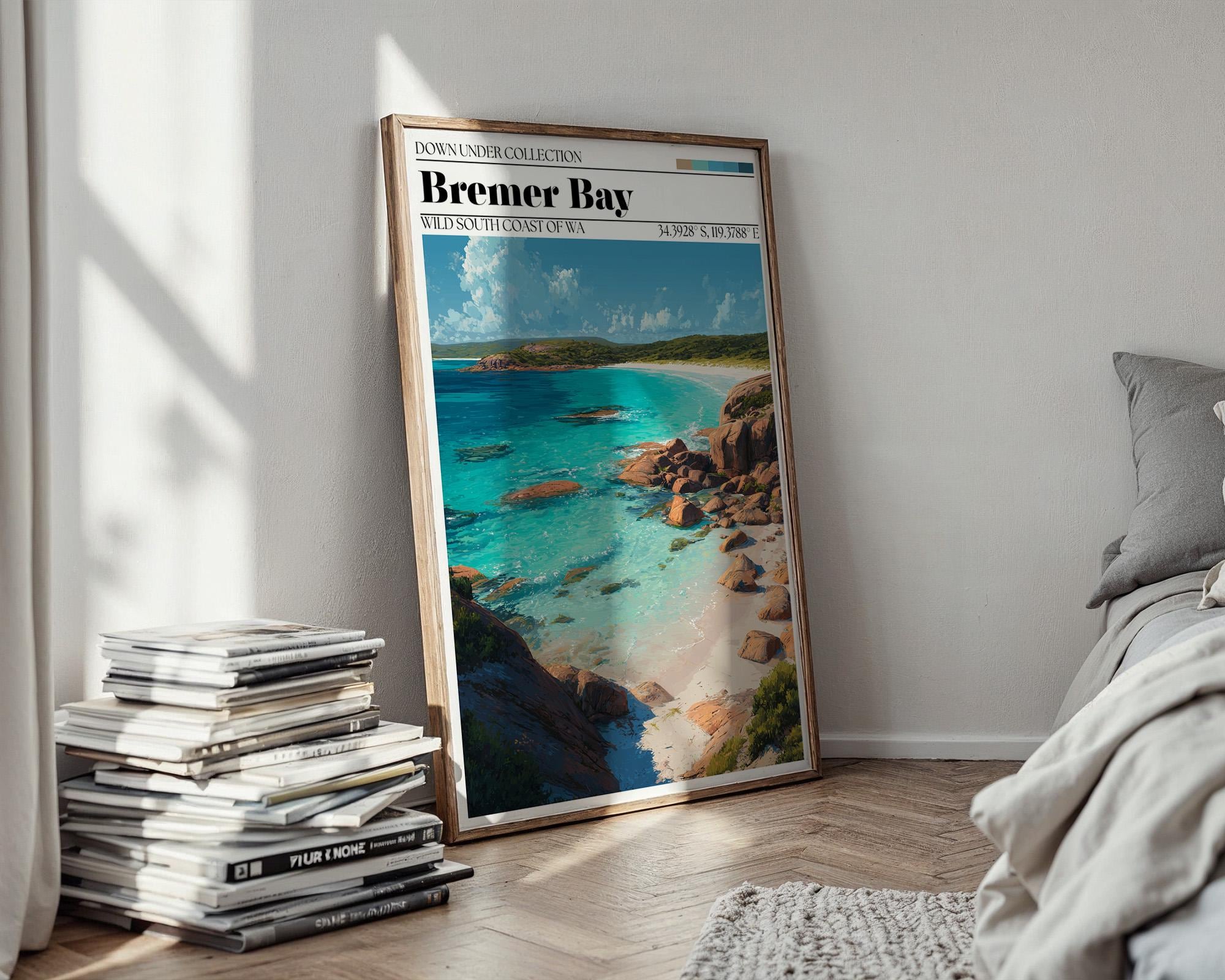 Bremer Bay Australia Poster – Western Australia Coastal Print