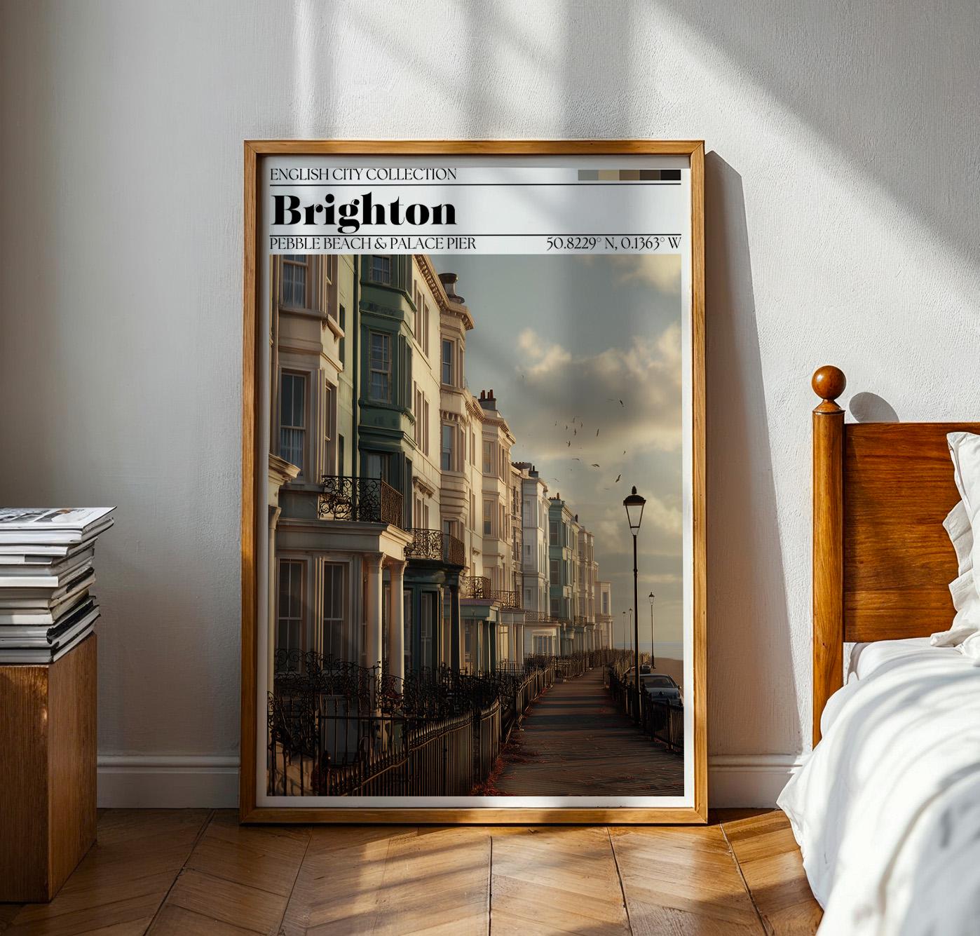 Brighton Wall Art Print – Sussex Travel Poster