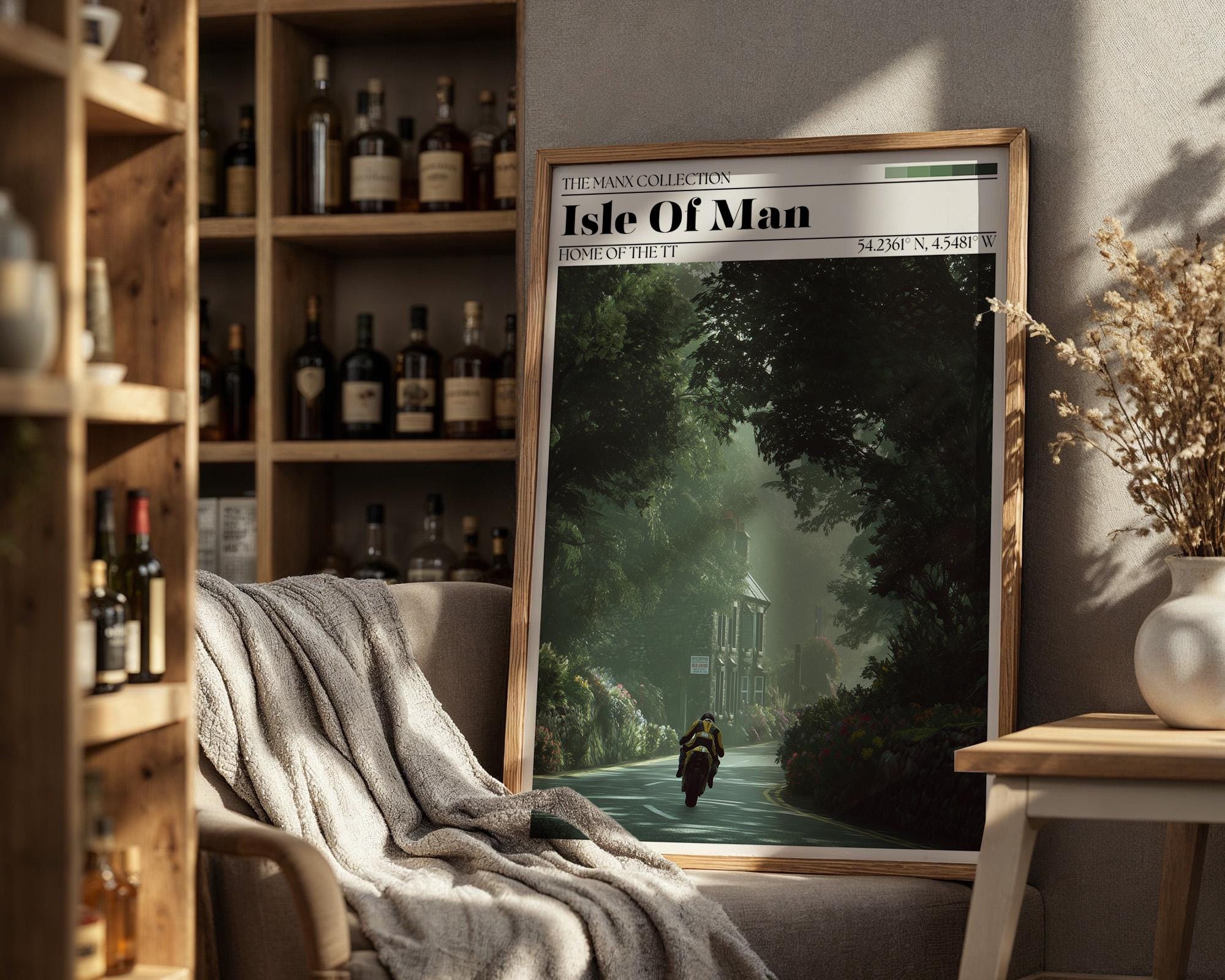 Isle of Man Poster - TT Wall Art Print