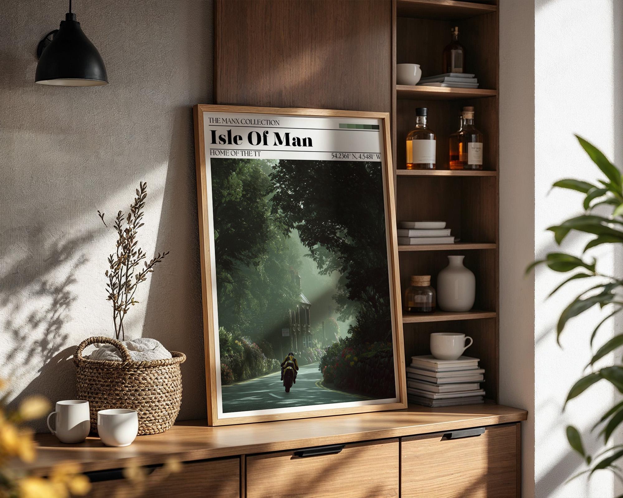 Isle of Man Poster - TT Wall Art Print