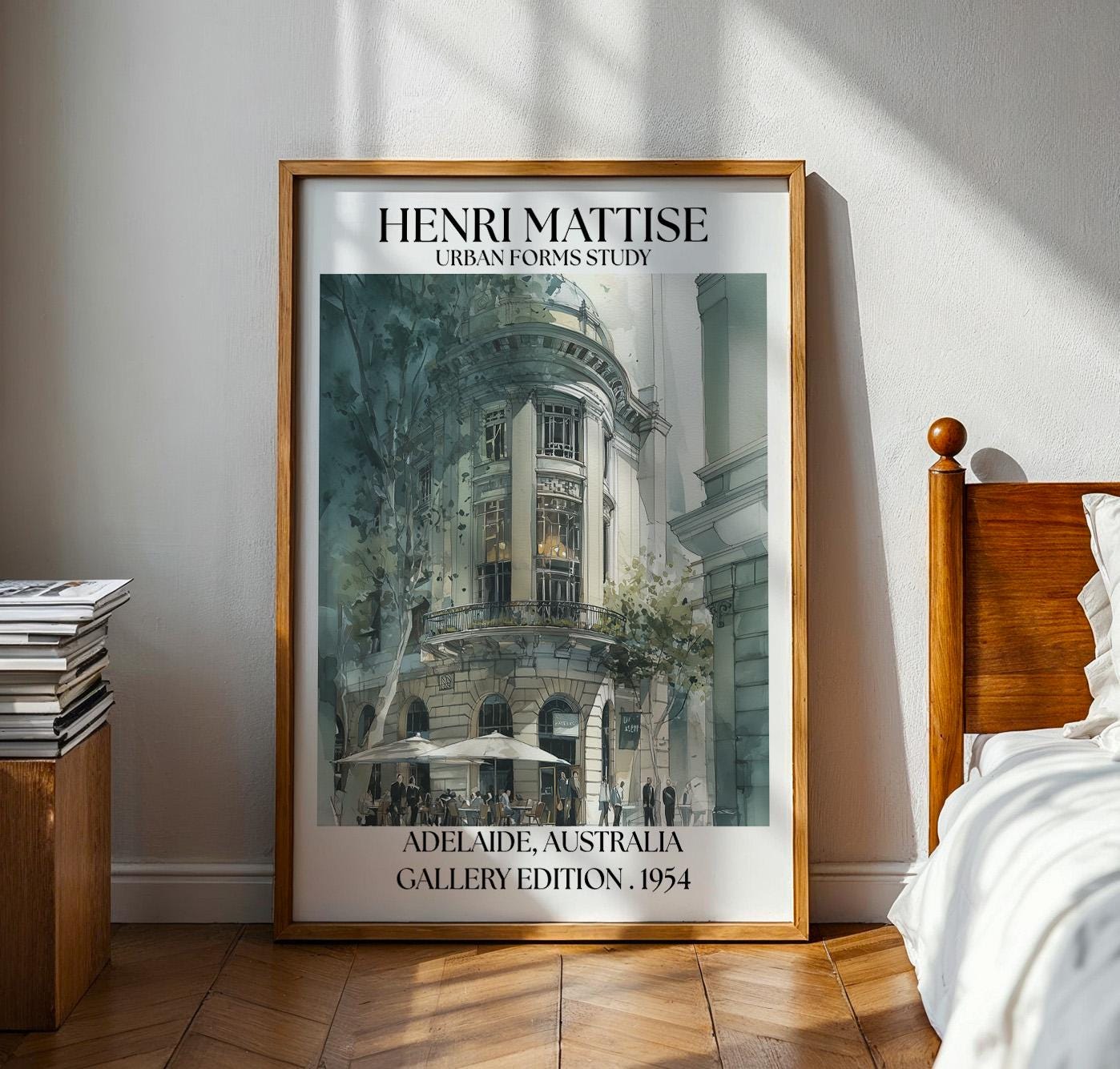 Henri Mattise Adelaide Poster – Australia Travel Wall Art Print