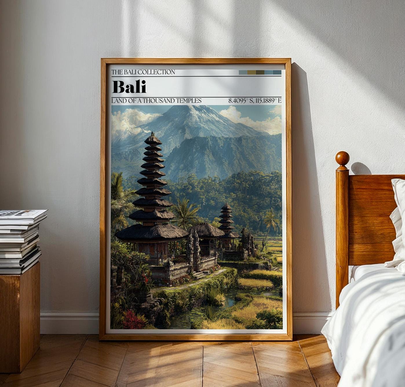 Bali Travel Poster – Bali Temple Wall Art