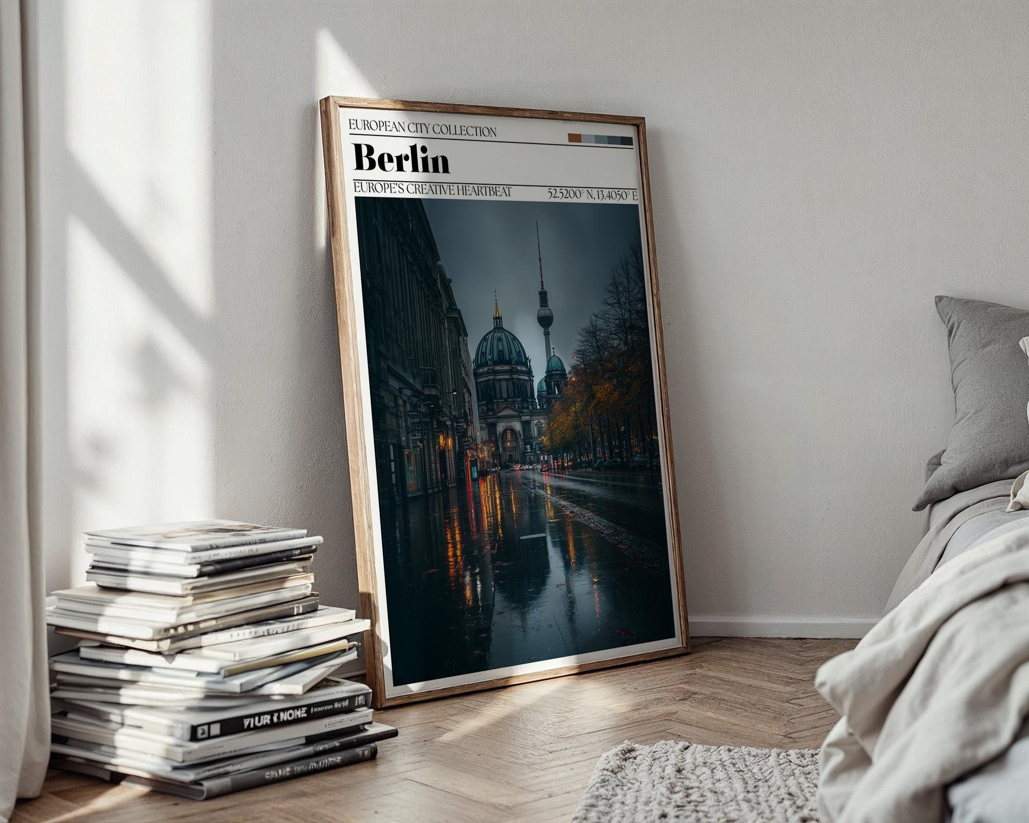 Berlin Travel Poster - Berlin, Germany Wall Art