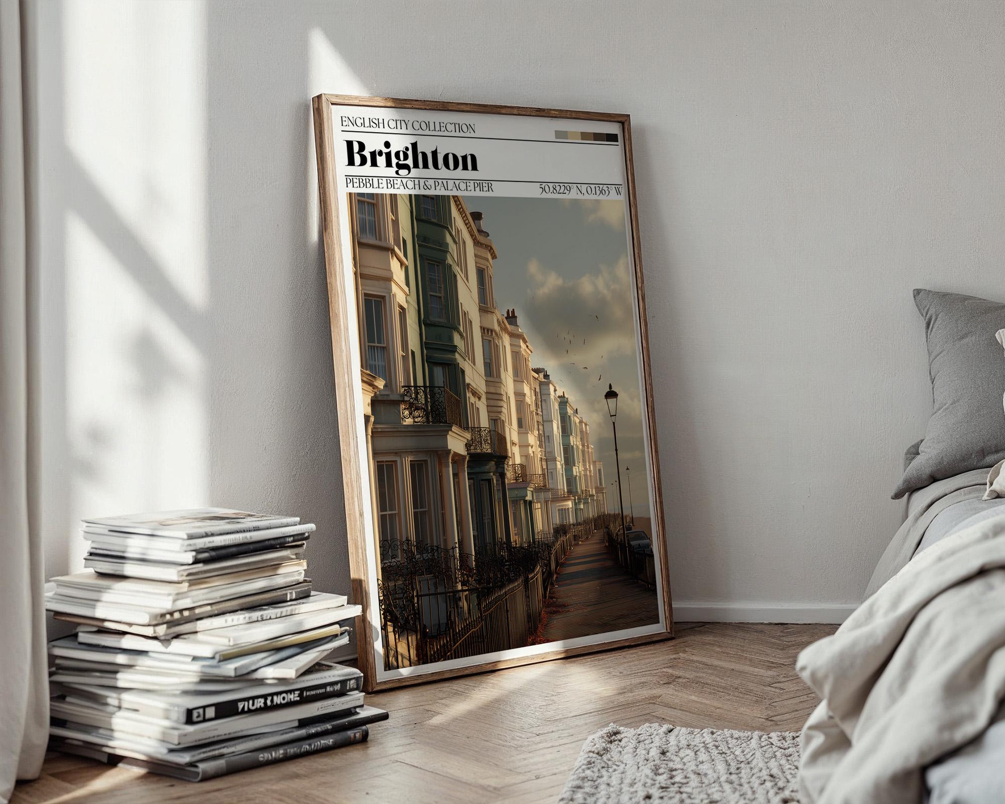 Brighton Wall Art Print – Sussex Travel Poster