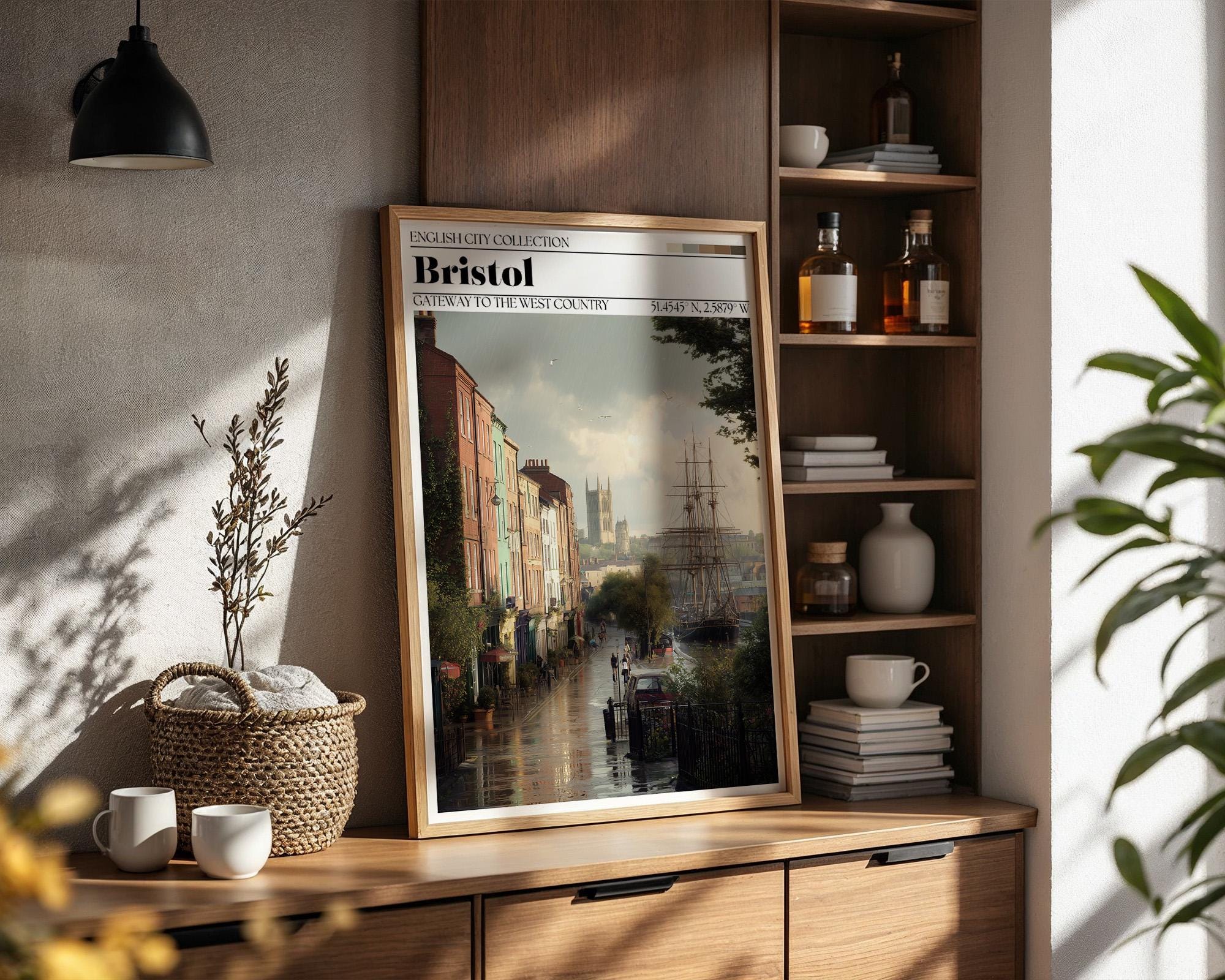 Bristol, England Poster – Bristol Travel Wall Art Print