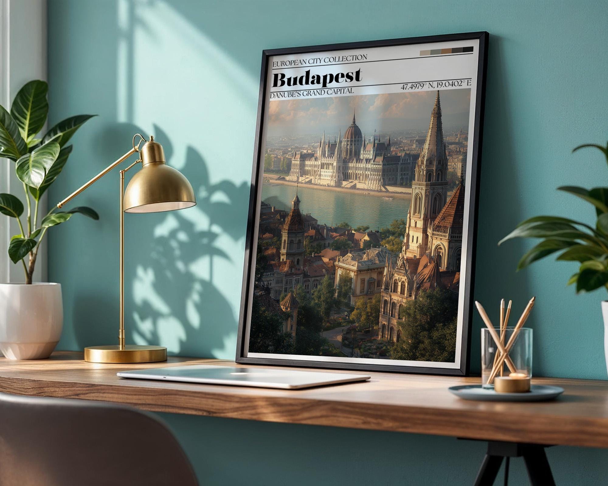 Budapest Travel Poster – Budapest Wall Art Print