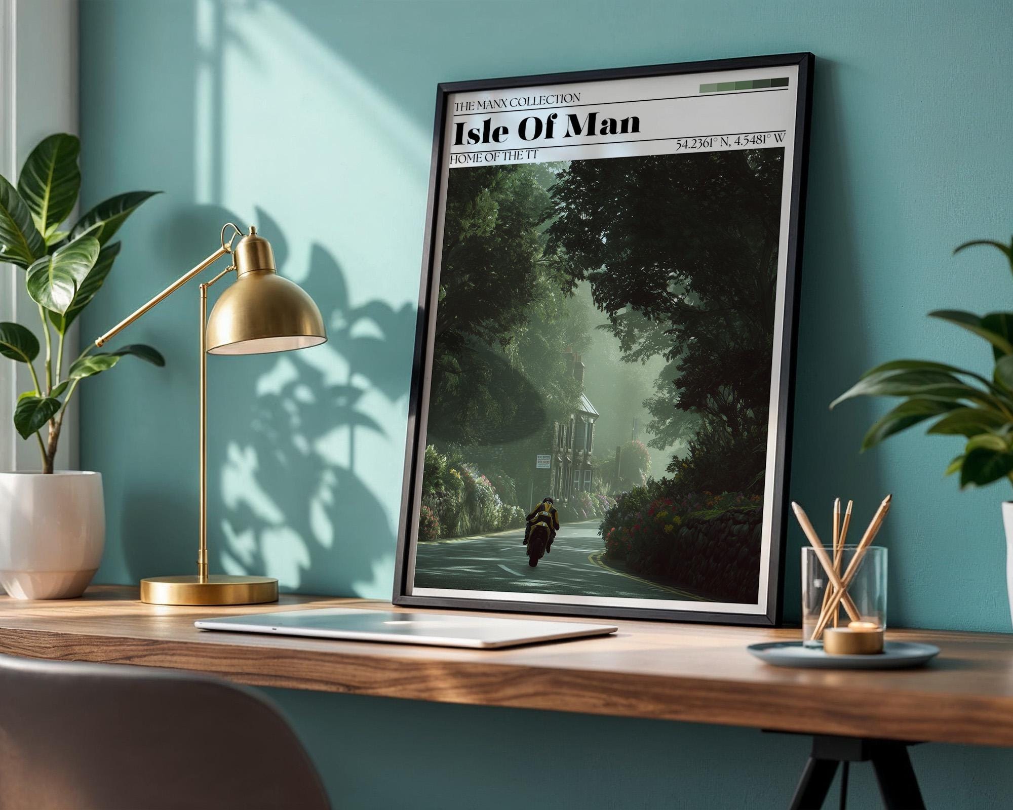 Isle of Man Poster - TT Wall Art Print