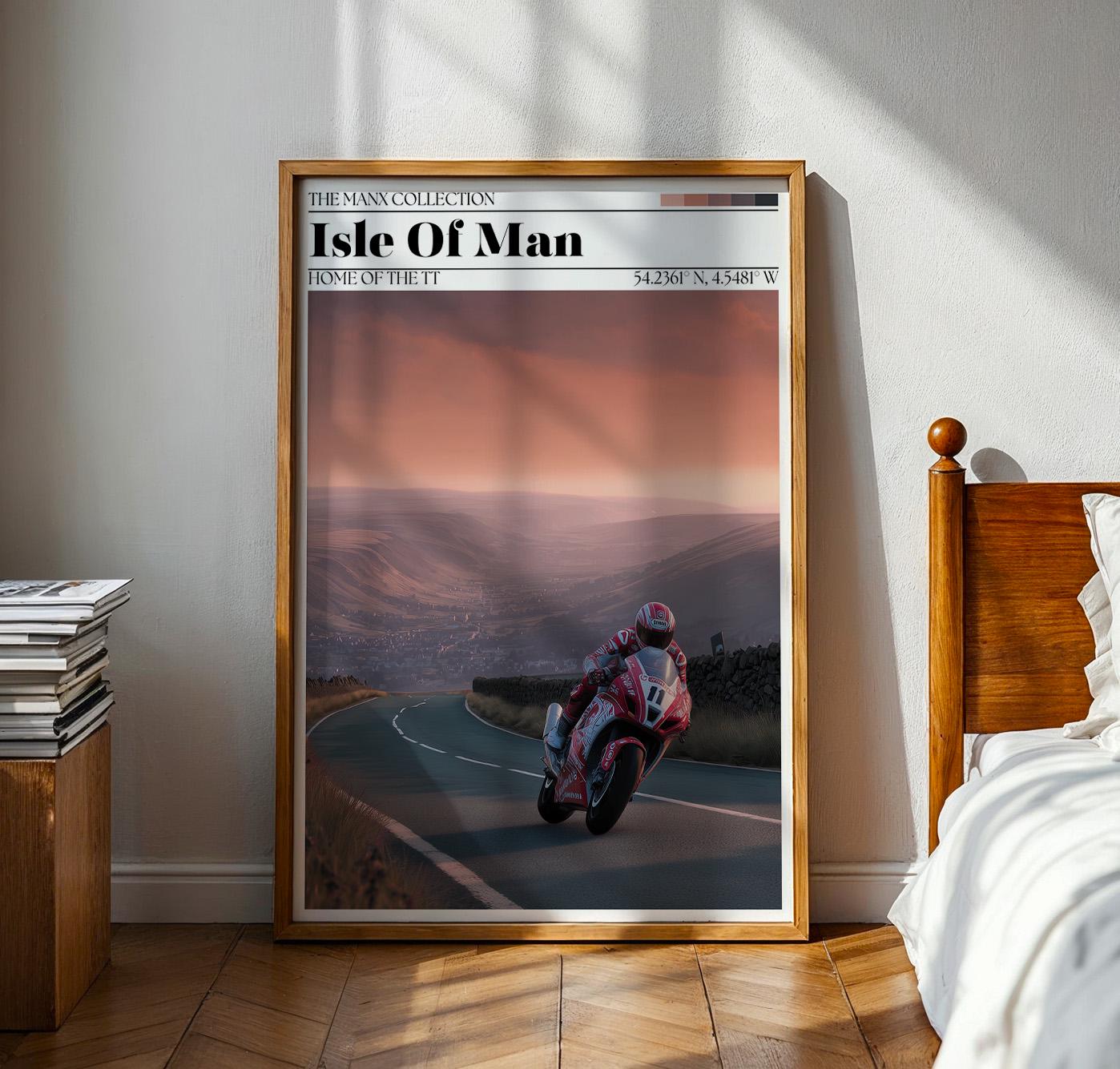 Isle of Man TT Poster – Isle of Man TT Wall Art Print