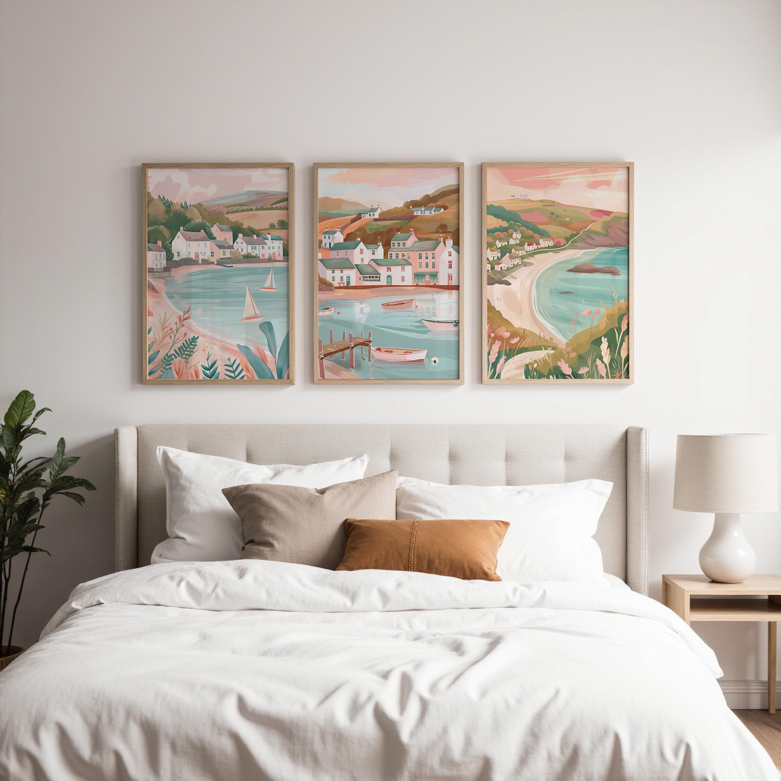 Lake District Set Of 3 Posters - Lake District Wall Art Prints - Travel Wall Art