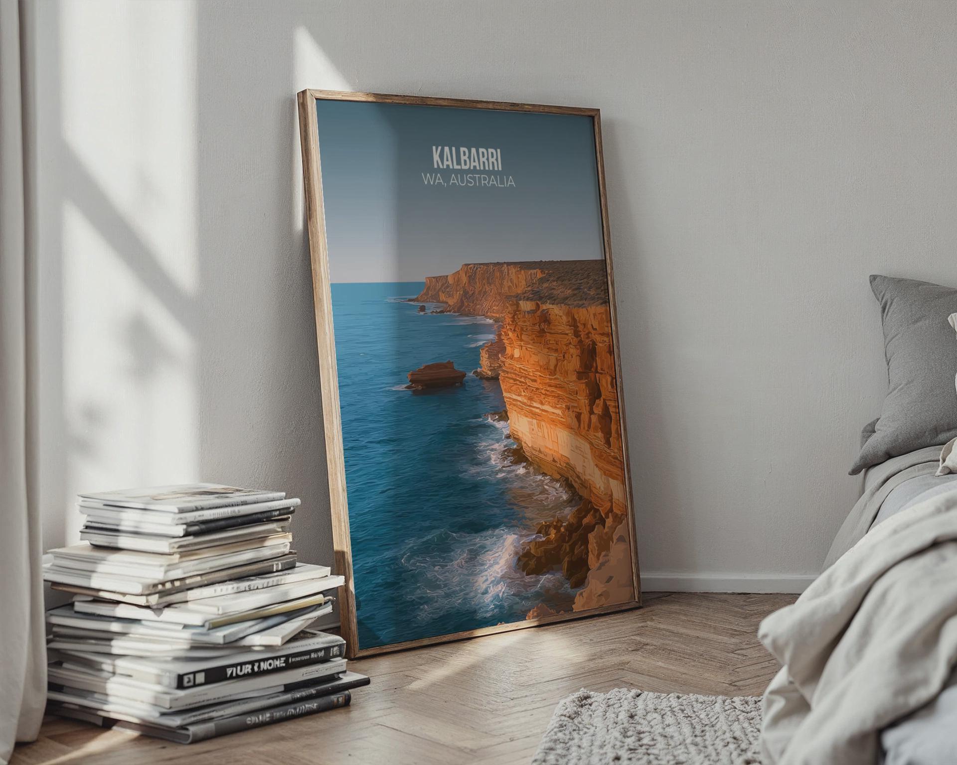 Kalbarri WA Australia Landscape Print Coastal Wall Art - Travel Wall Art