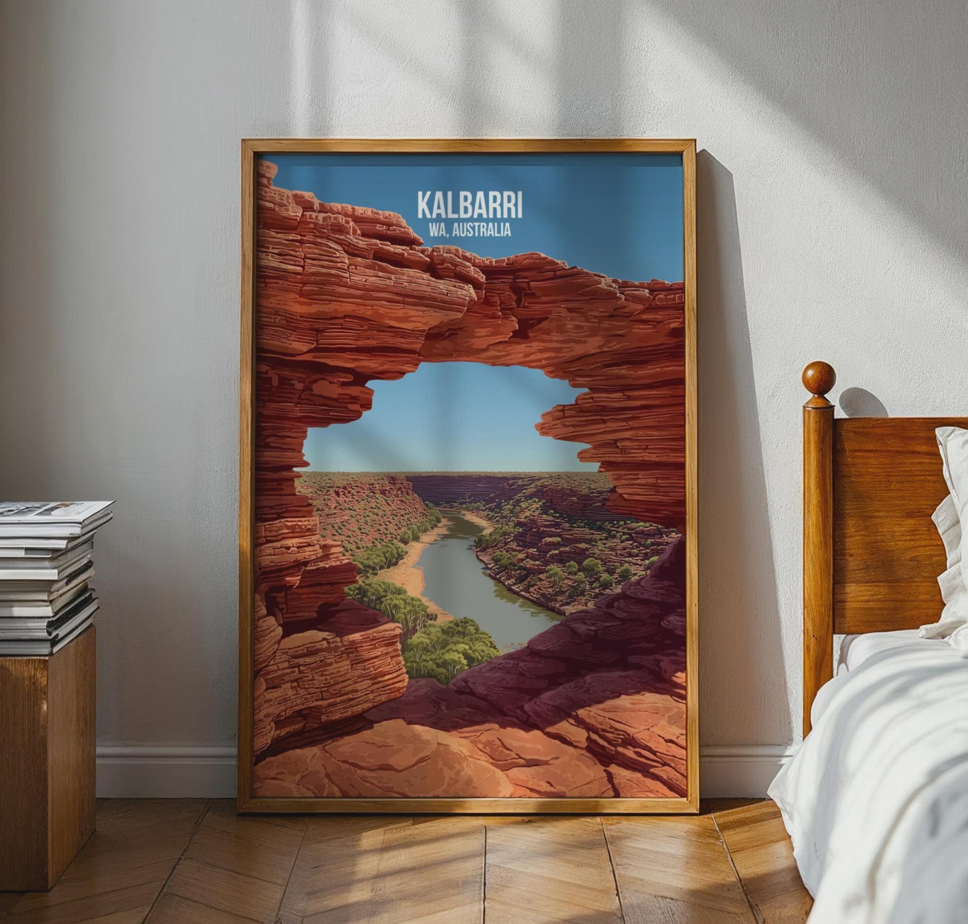 Kalbarri WA Australia Print Landscape Art - Travel Wall Art