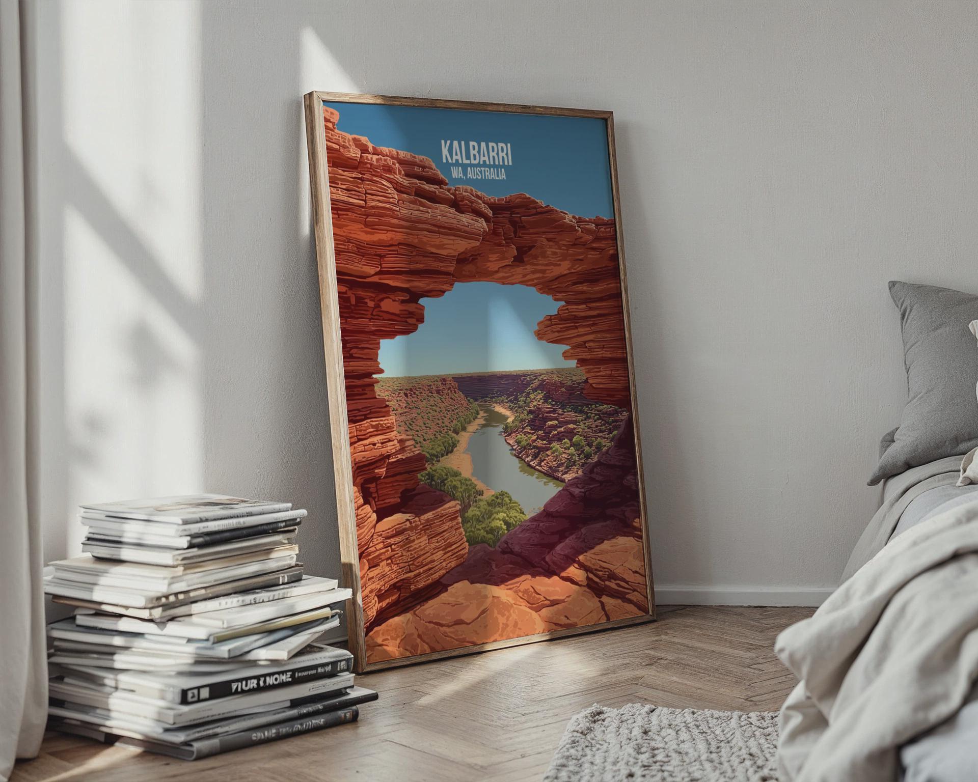 Kalbarri WA Australia Print Landscape Art - Travel Wall Art
