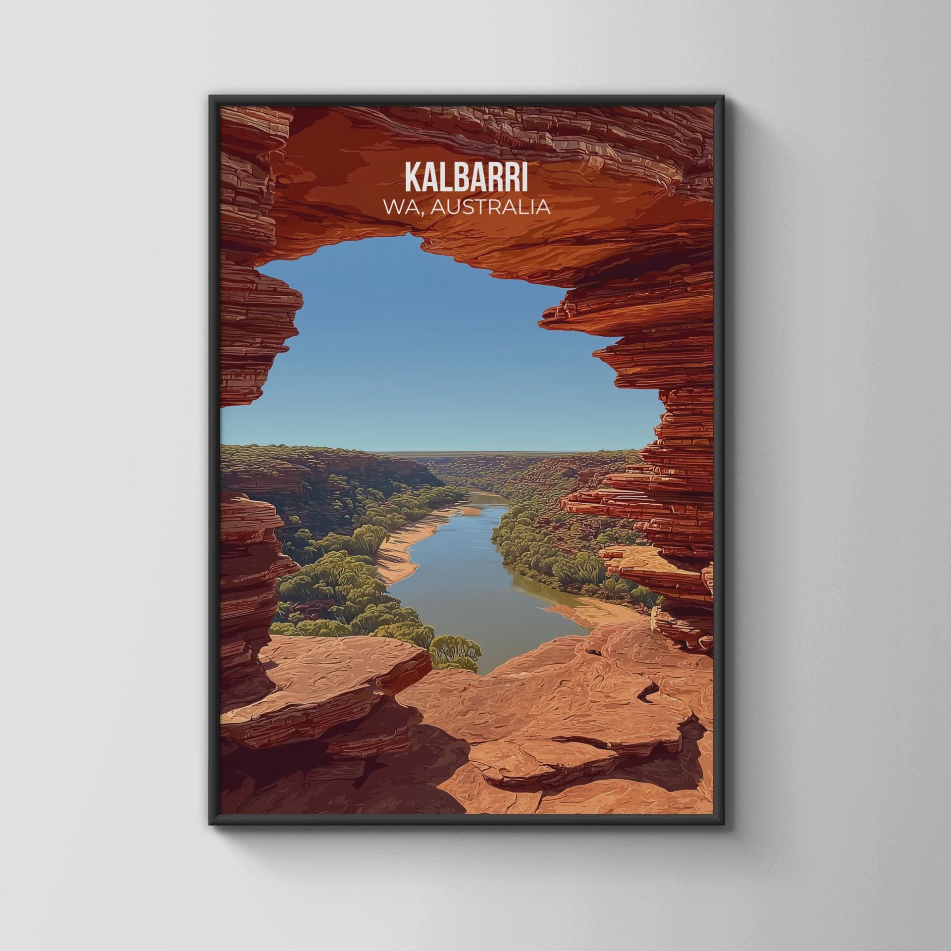 Kalbarri WA Australia Wall Art Print - Travel Wall Art