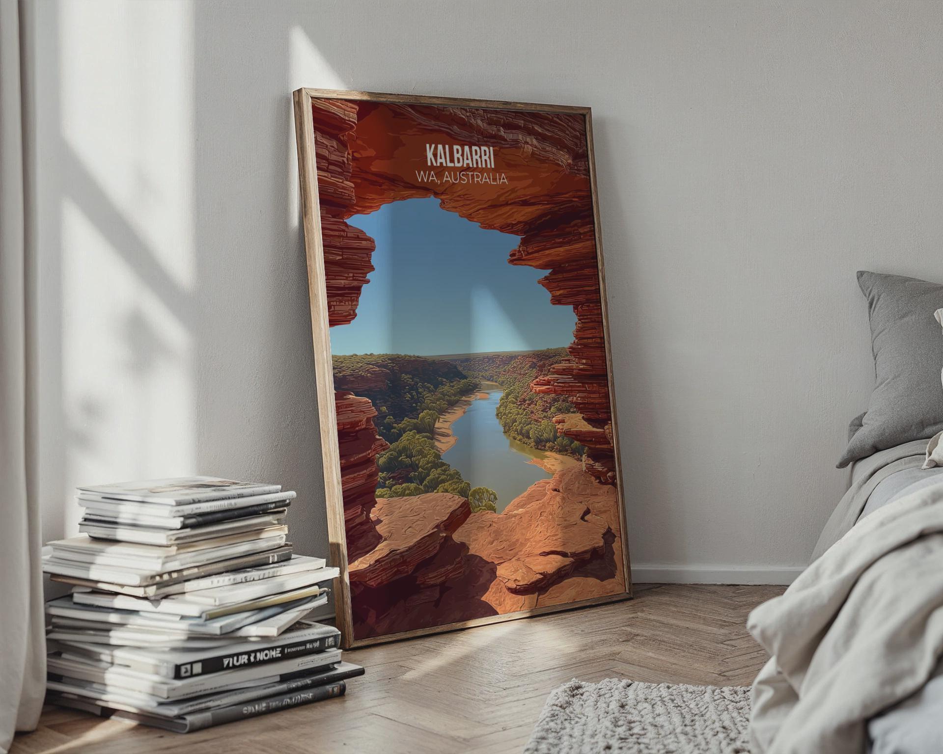 Kalbarri WA Australia Wall Art Print - Travel Wall Art