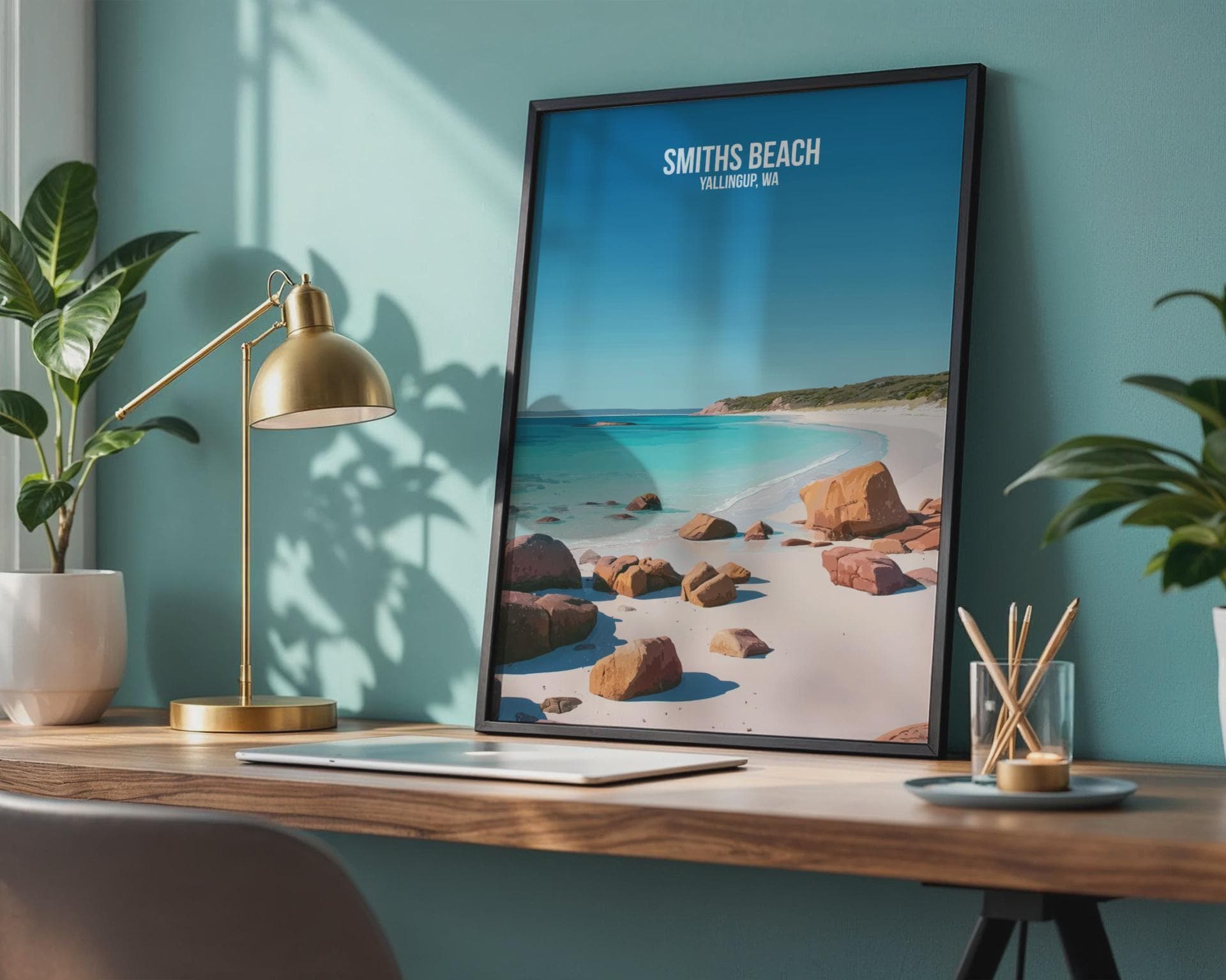 Smiths Beach Yallingup WA Beach Wall Art Print - Travel Wall Art