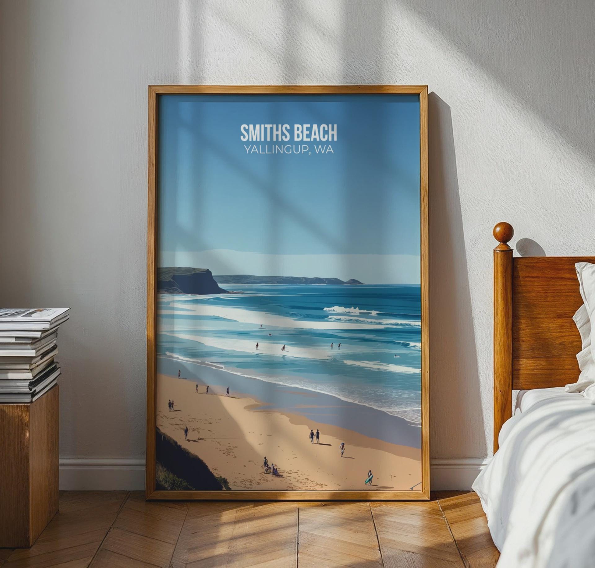 Smiths Beach Yallingup WA Print Coastal Wall Art - Travel Wall Art