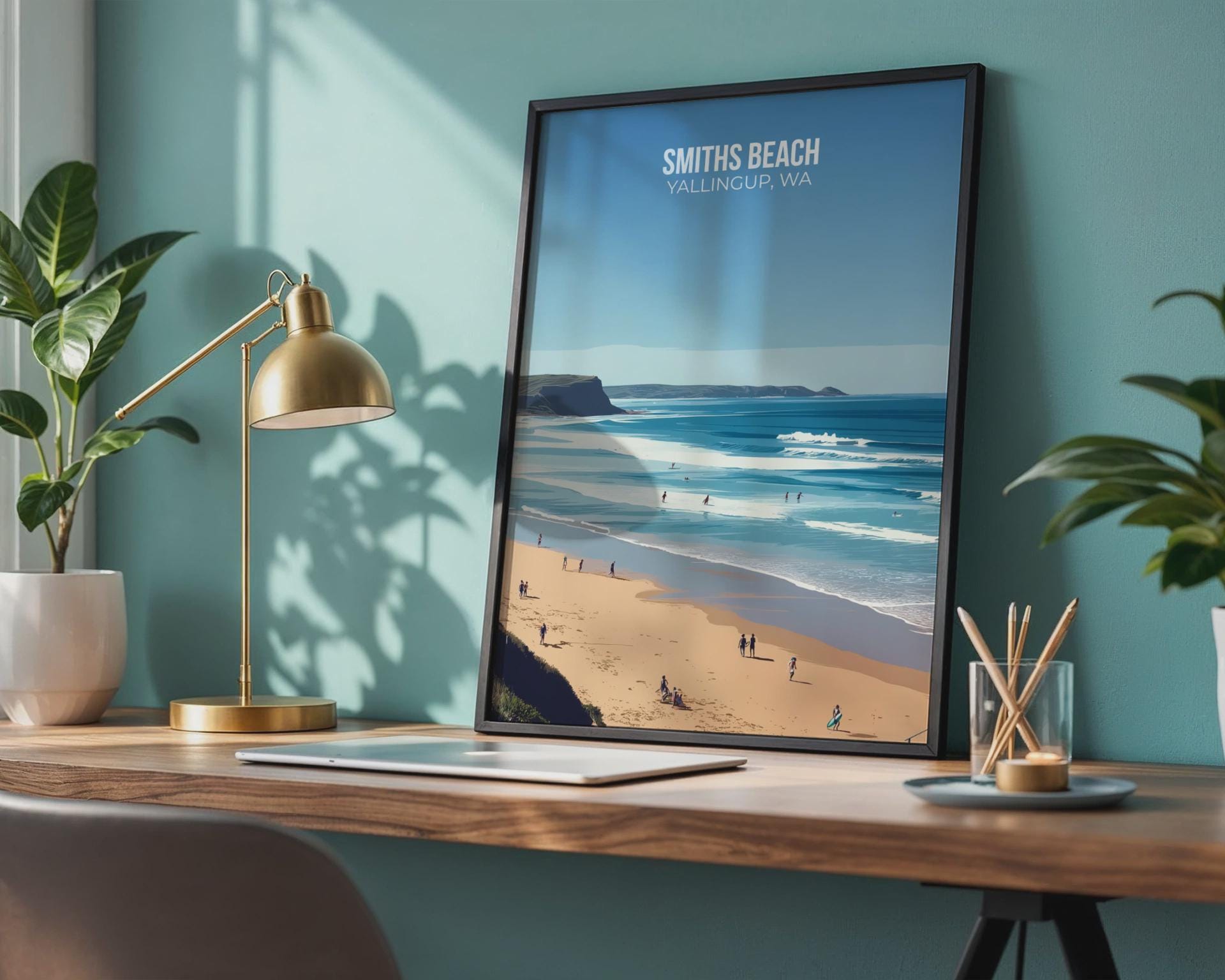 Smiths Beach Yallingup WA Print Coastal Wall Art - Travel Wall Art