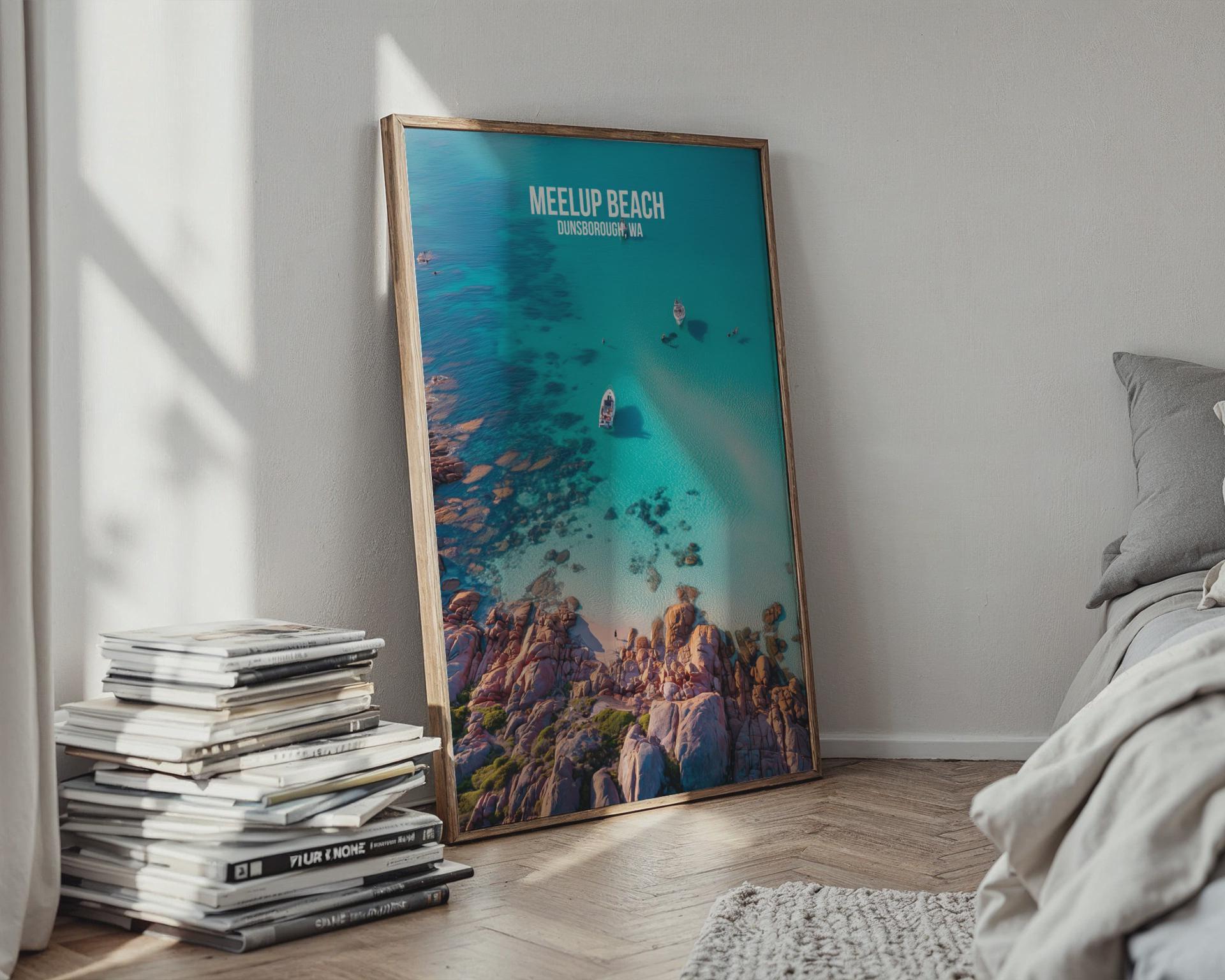 Meelup Beach Dunsborough Wall Art Print - Travel Wall Art