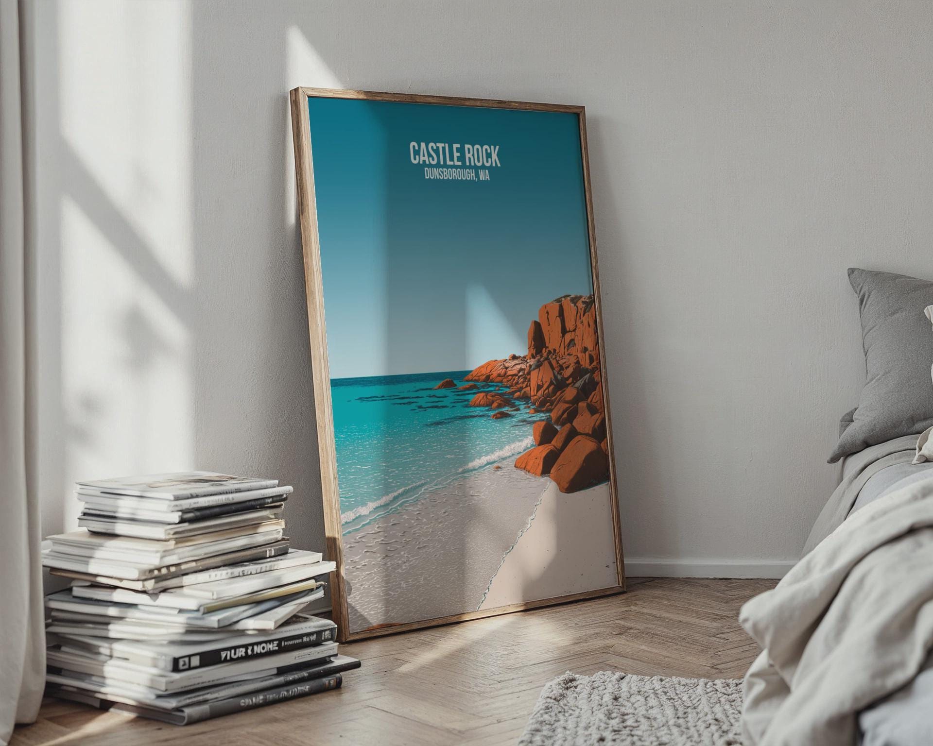 Castle Rock Dunsborough Wall Art Print - Travel Wall Art