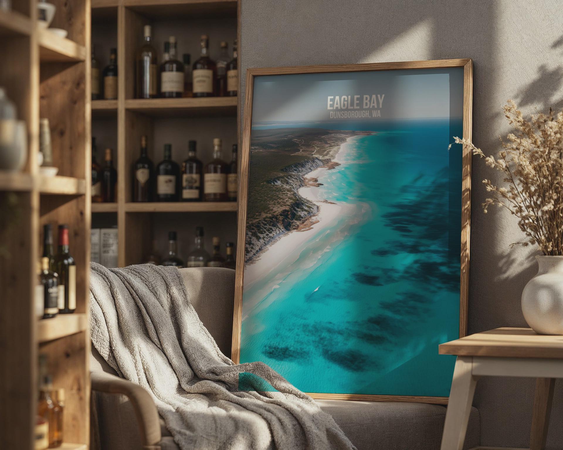 Eagle Bay Beachscape Print Dunsborough WA Wall Art - Travel Wall Art