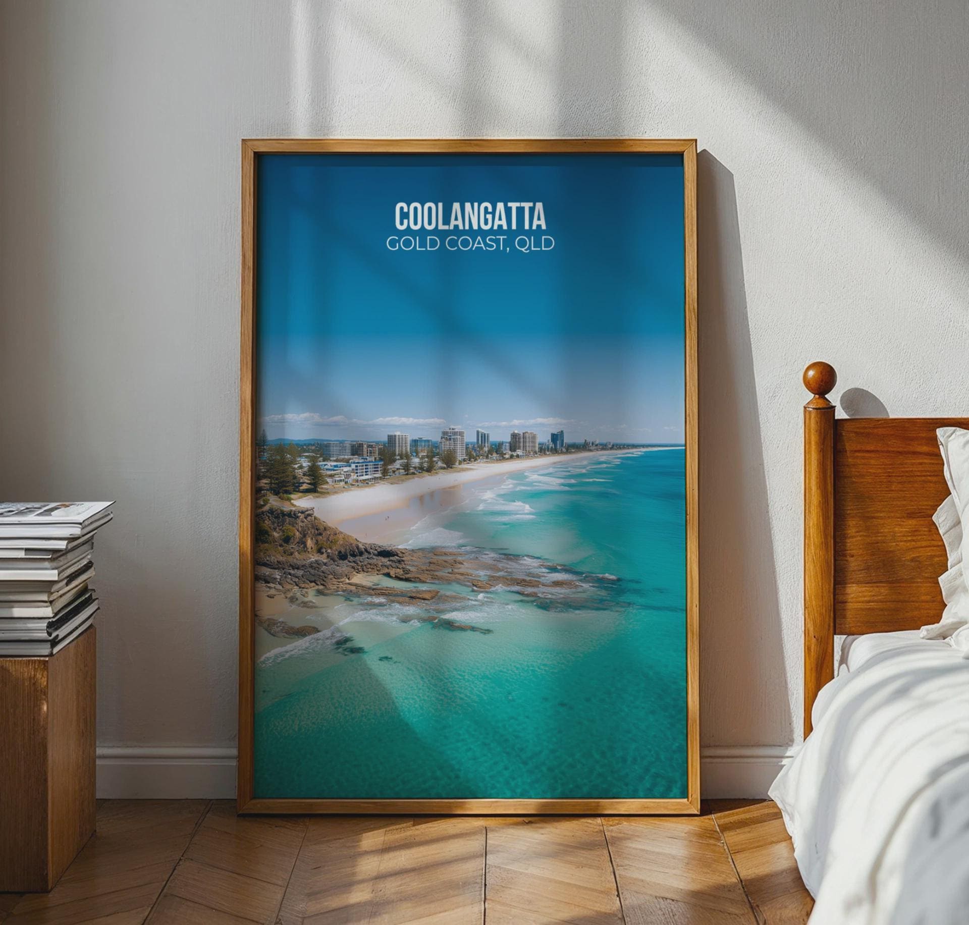 Coolangatta Coastal Print Wall Art - Travel Wall Art