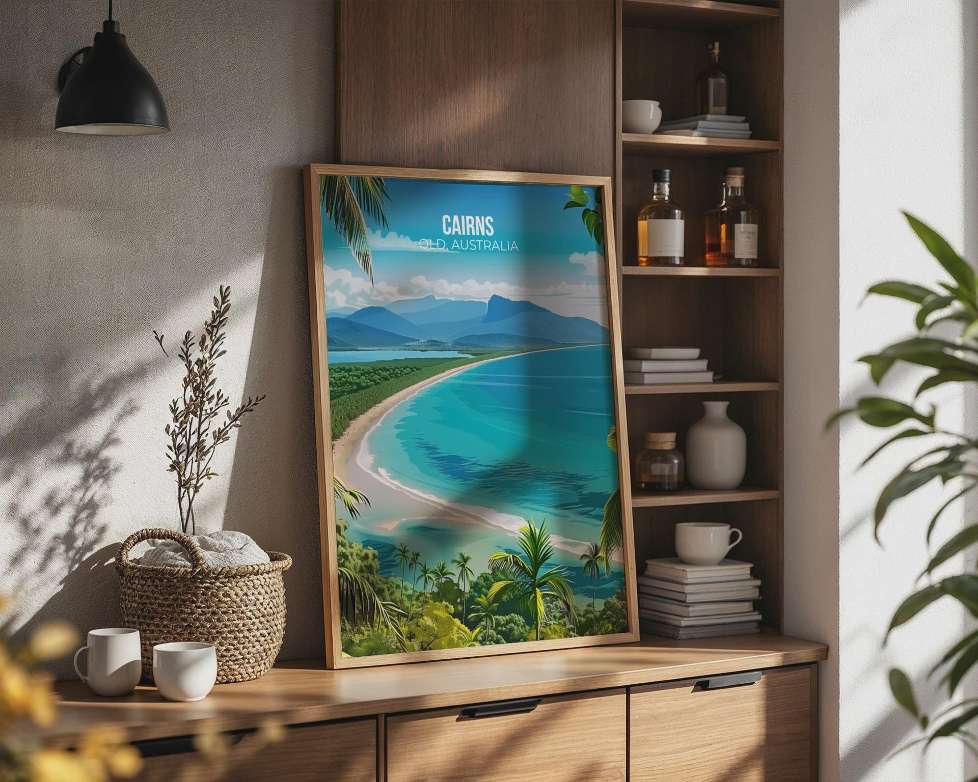 Cairns Ocean View Wall Art Print - Travel Wall Art
