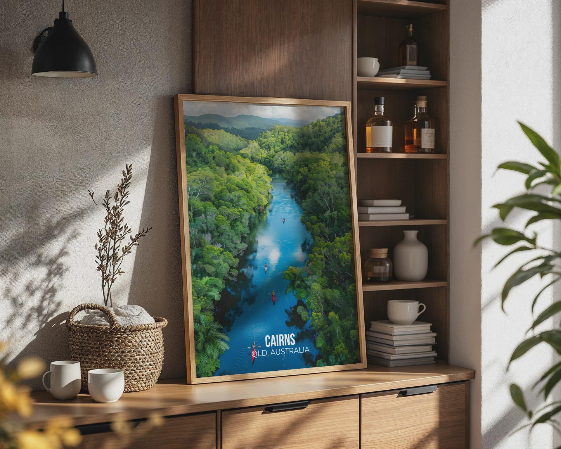 Cairns Queensland Australia Wall Art Print - Travel Wall Art
