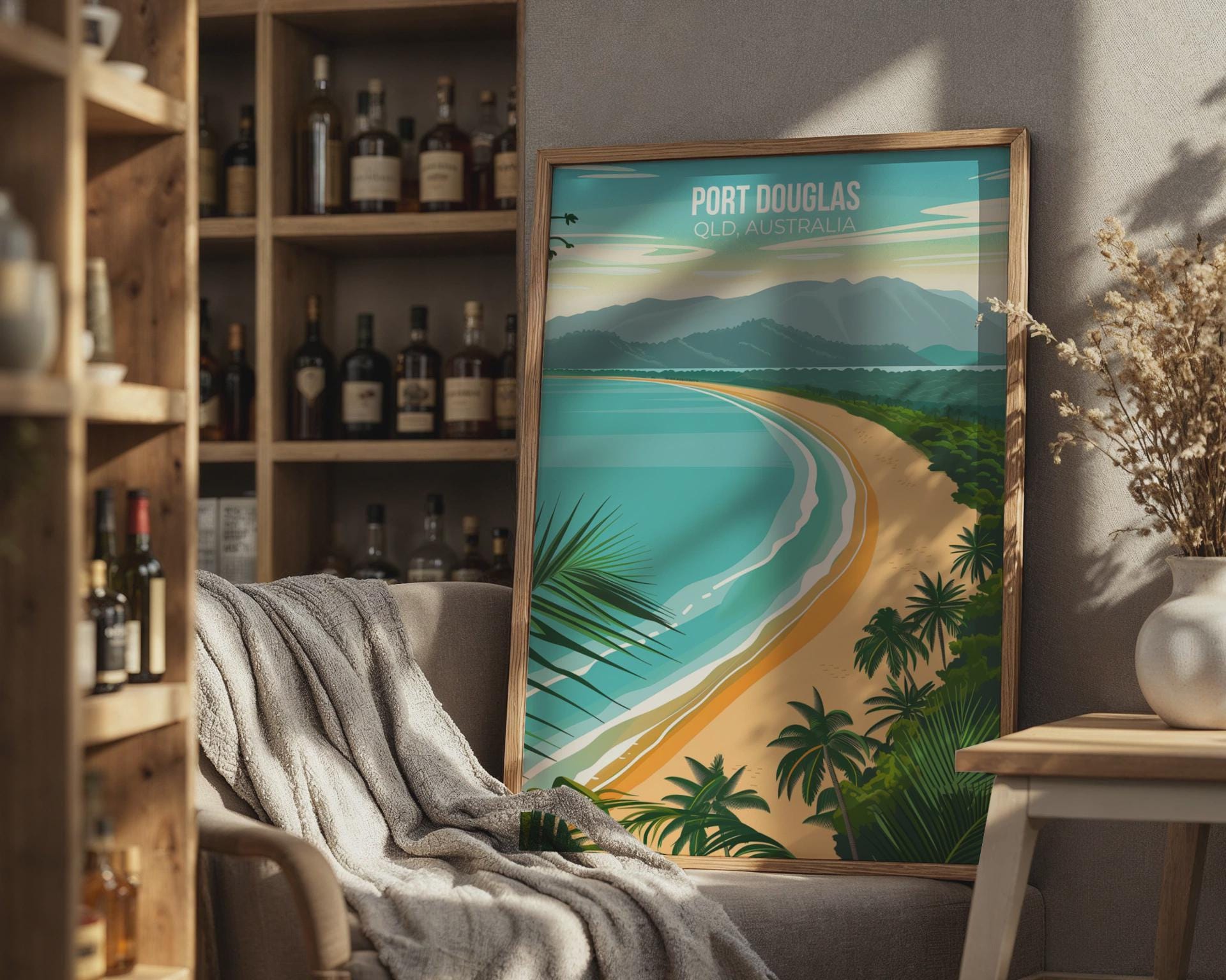 Port Douglas Coastal Art Print Australia - Travel Wall Art